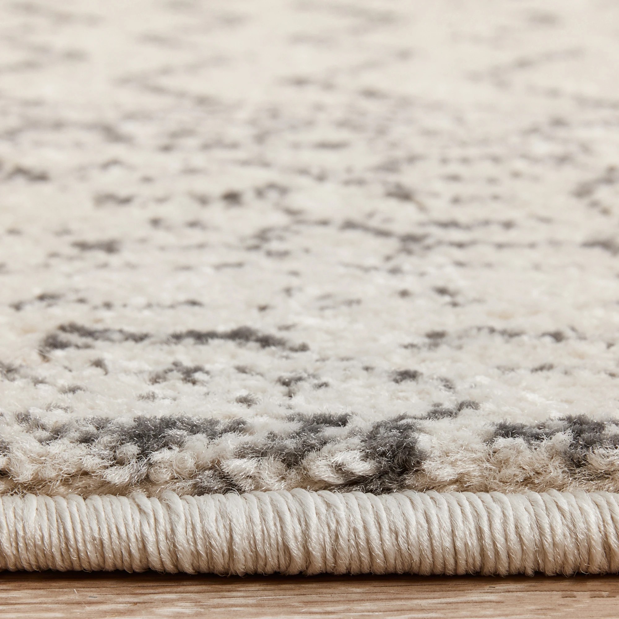 7 Common Ground Rugs Lustre Harper 150x150 cm Rug - Silver, 7 of 9