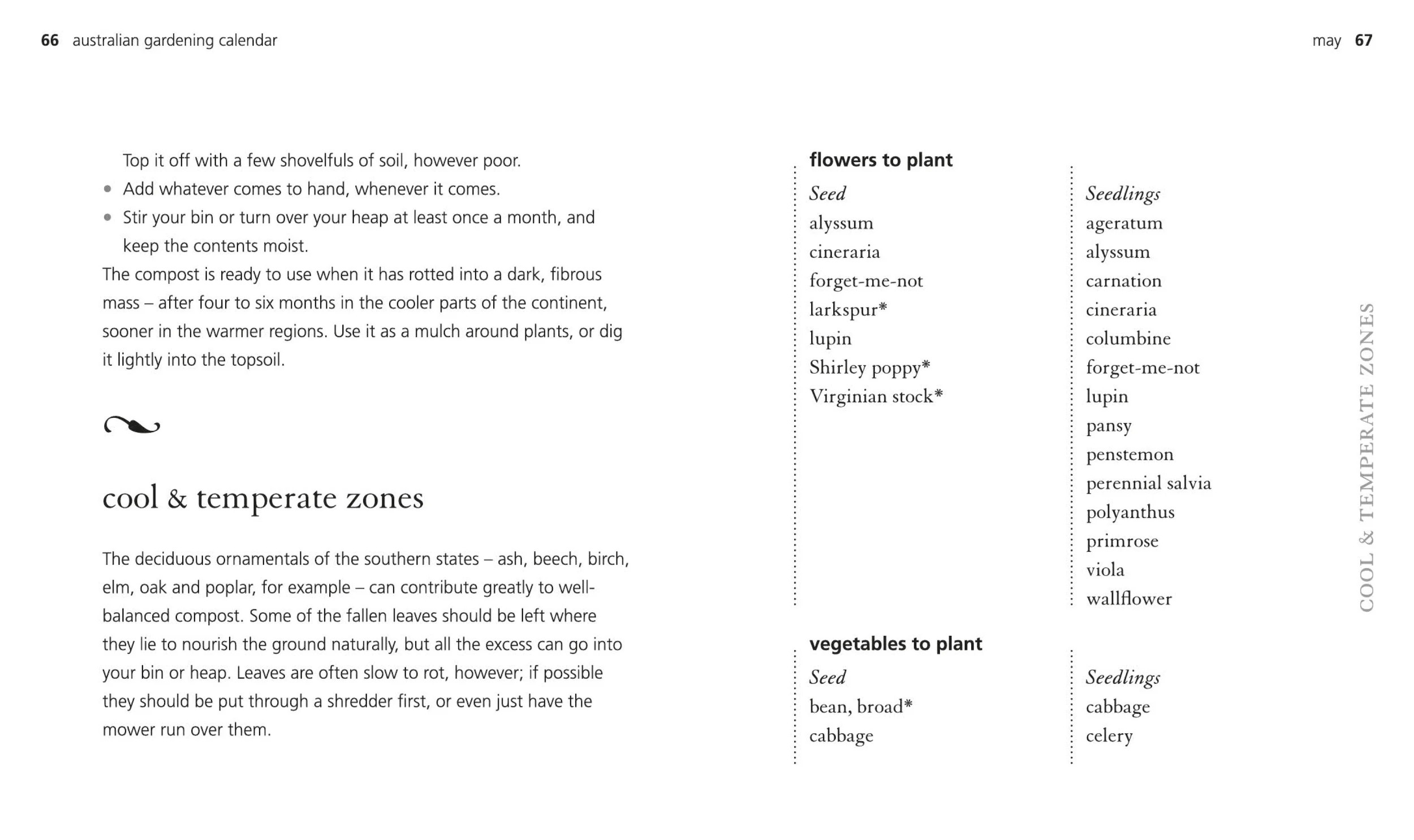 5 Australian Gardening Calendar - Book, 5 of 5