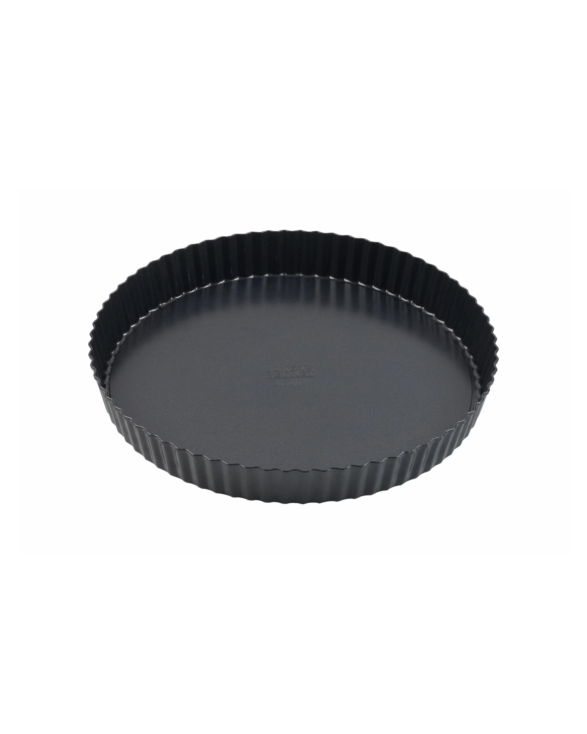 1 Bakers Secret Ultimate Non-Stick Loose Base Round Tart Quiche Pan 28cm - Black, 1 of 5