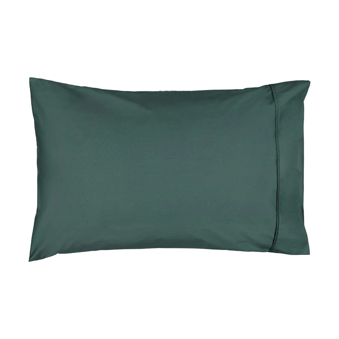 1 250 Thread Count Cotton Rich Standard Pillowcase - Teal, 1 of 5