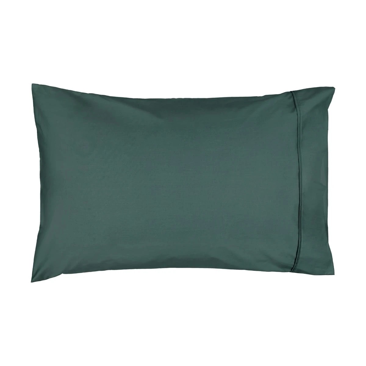 1 250 Thread Count Cotton Rich Standard Pillowcase - Teal, 1 of 5