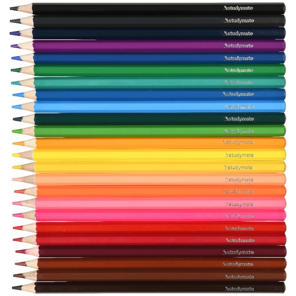 3 Studymate Coloured Pencils 24 Pack, 3 of 10
