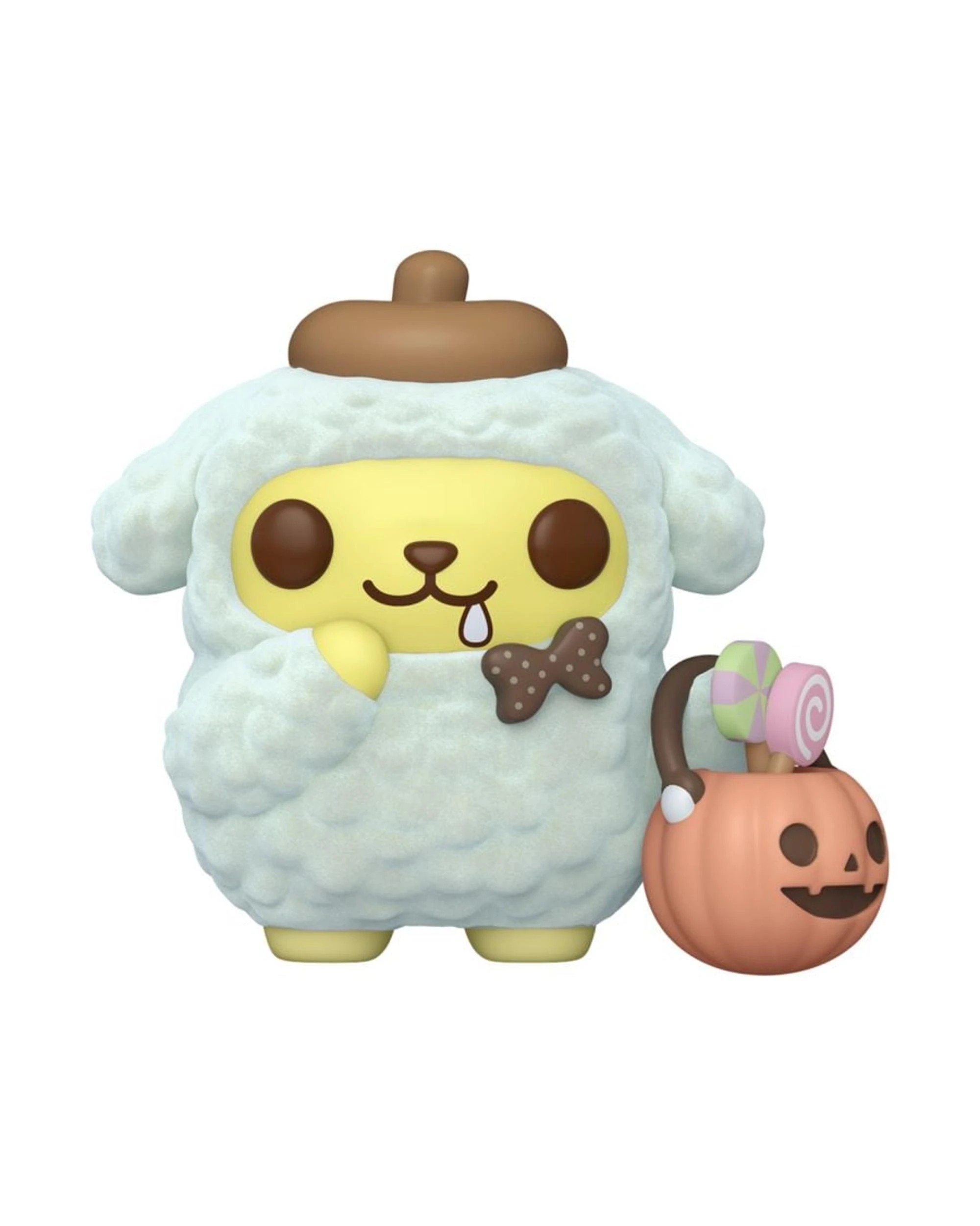 2 Sanrio Pompompurin - Halloween -  Flocked Funko POP! Vinyl, 2 of 2