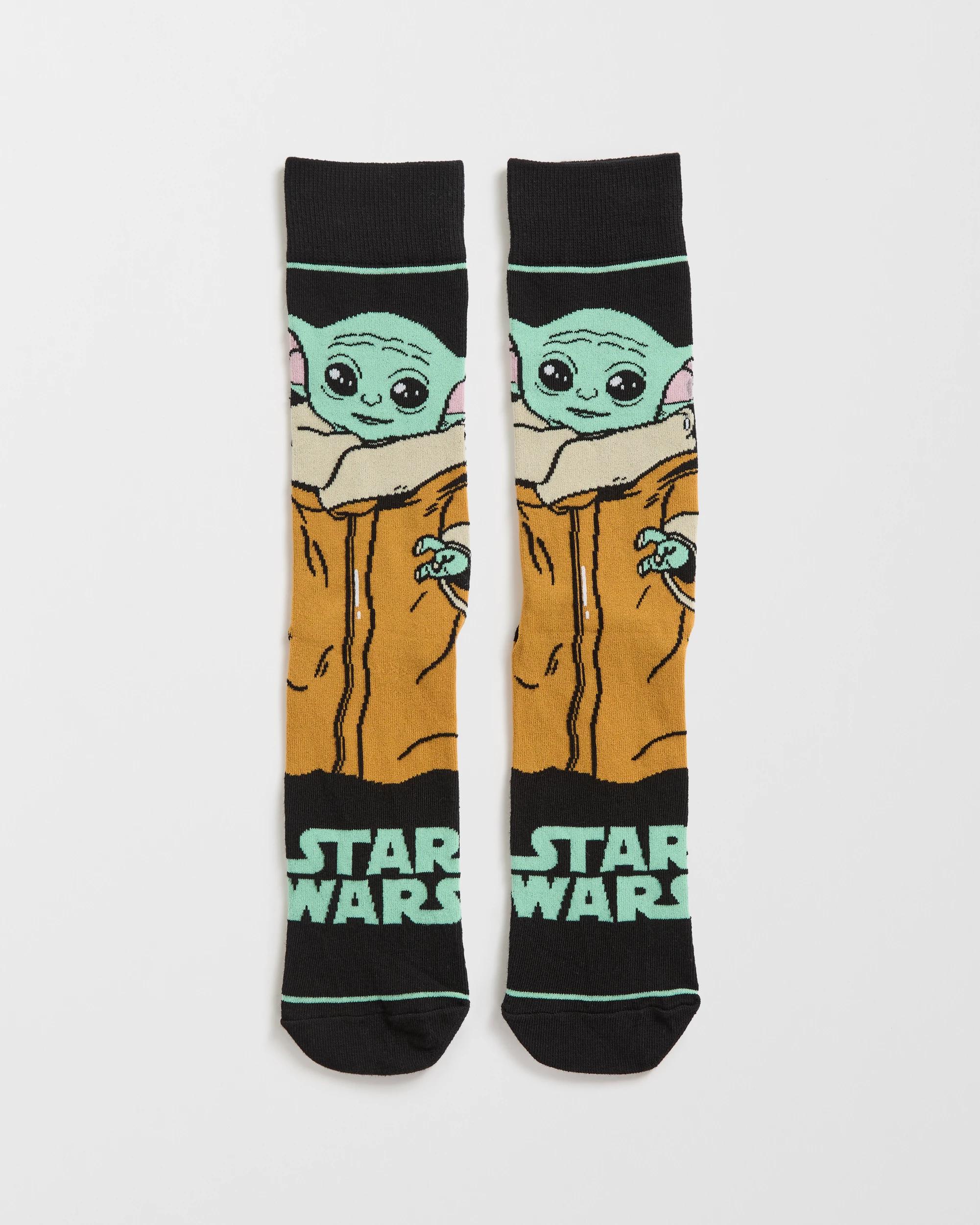 3 Star Wars Grogu Licensed Crew Socks - Swag GROGU, 3 of 3