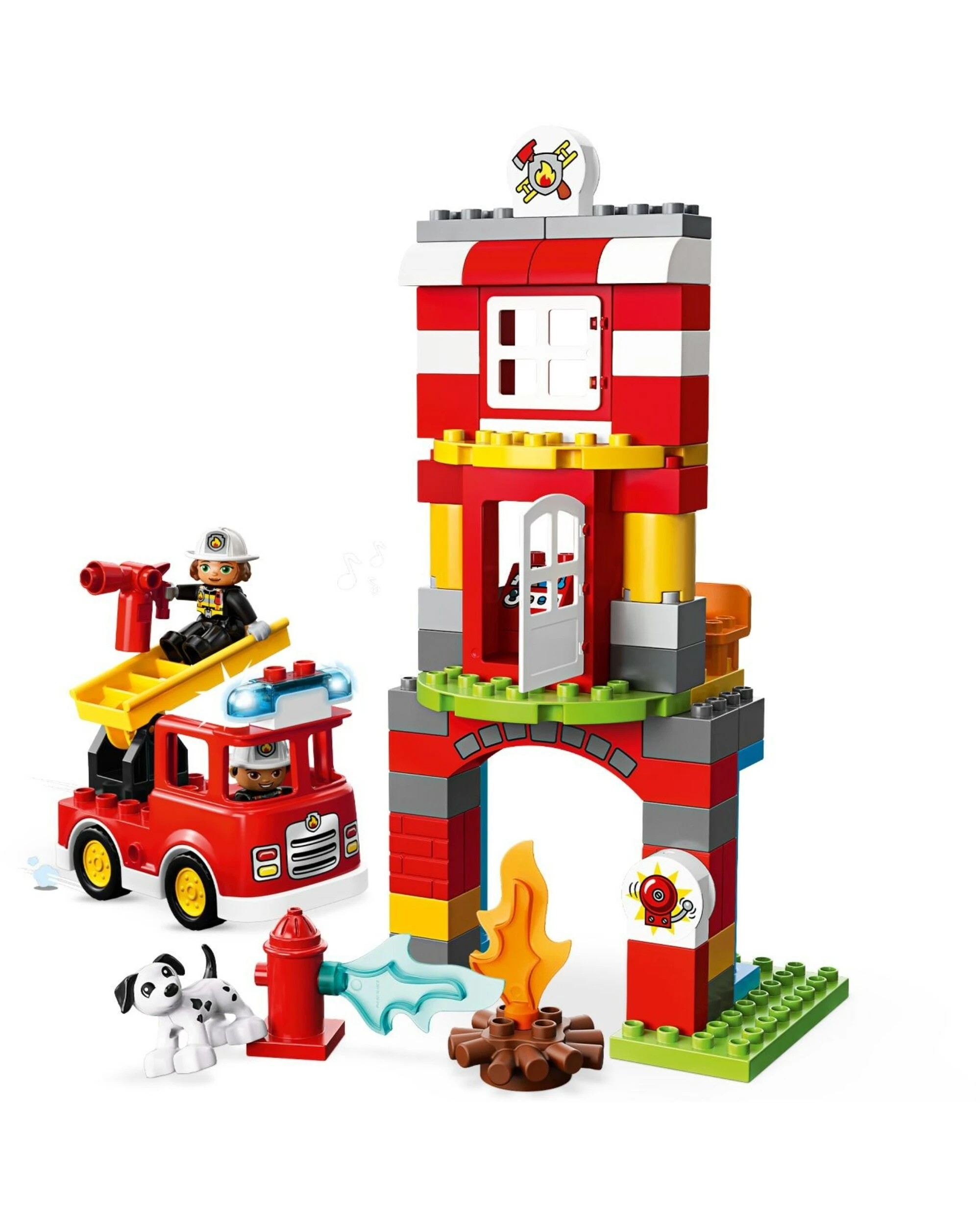 3 LEGO 10903 Fire Station & Fire Truck with Lights & Siren, 3 of 3