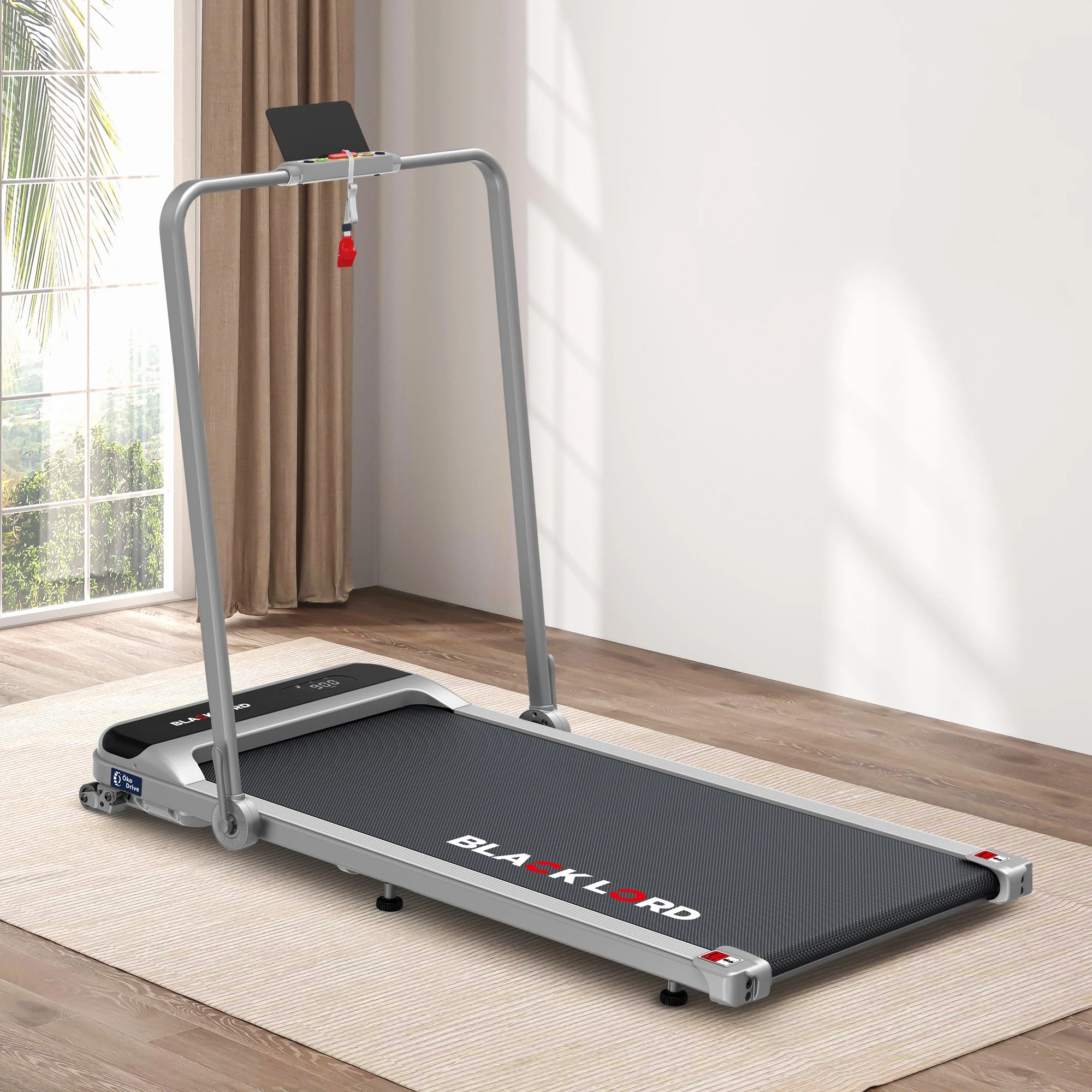 3 Black Lord Treadmill Electric Walking Pad Home Incline Foldable - Silver, 3 of 9