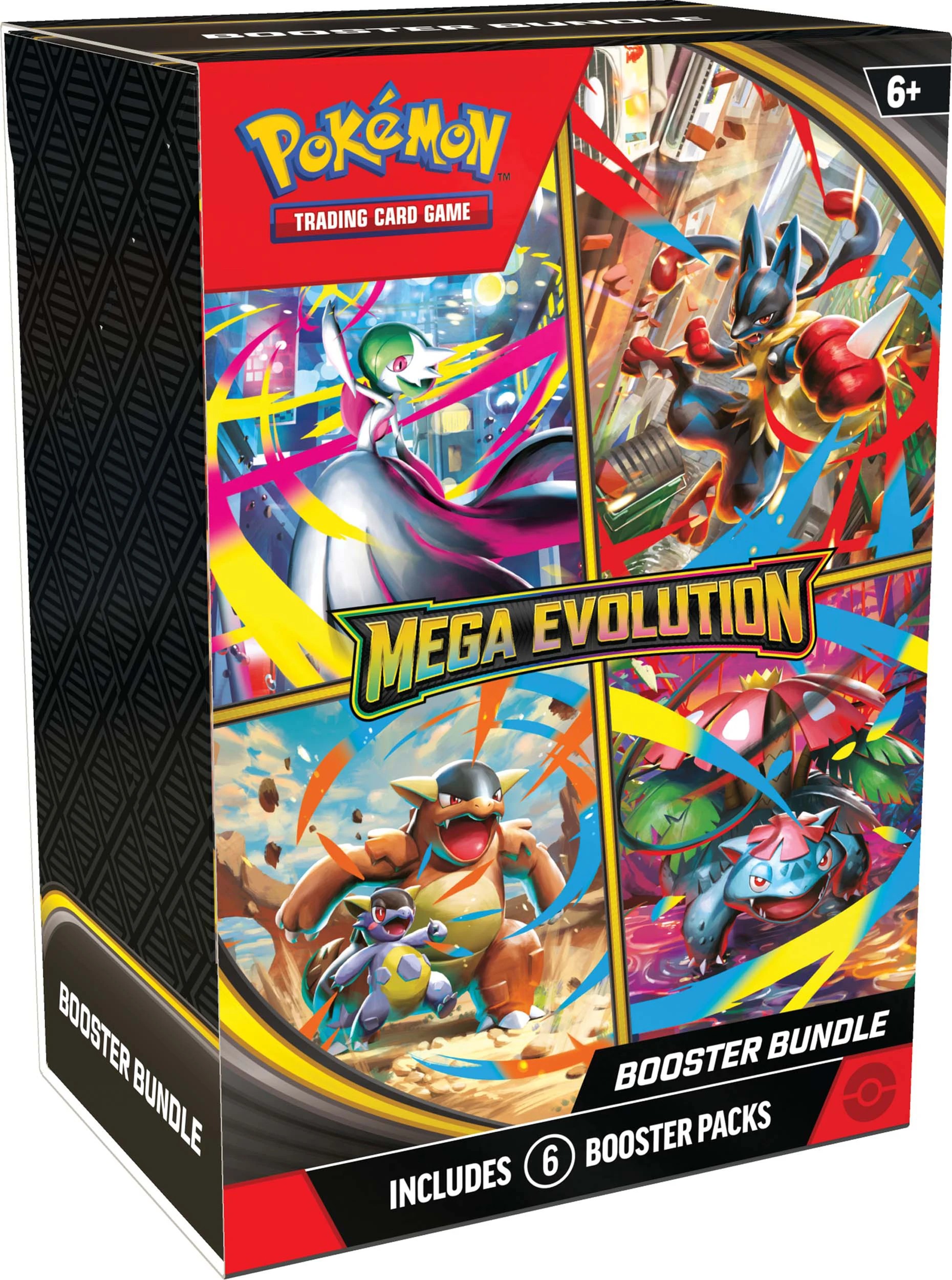 1 Pokemon Trading Card Game: Mega Evolution Booster Bundle, 1 of 8