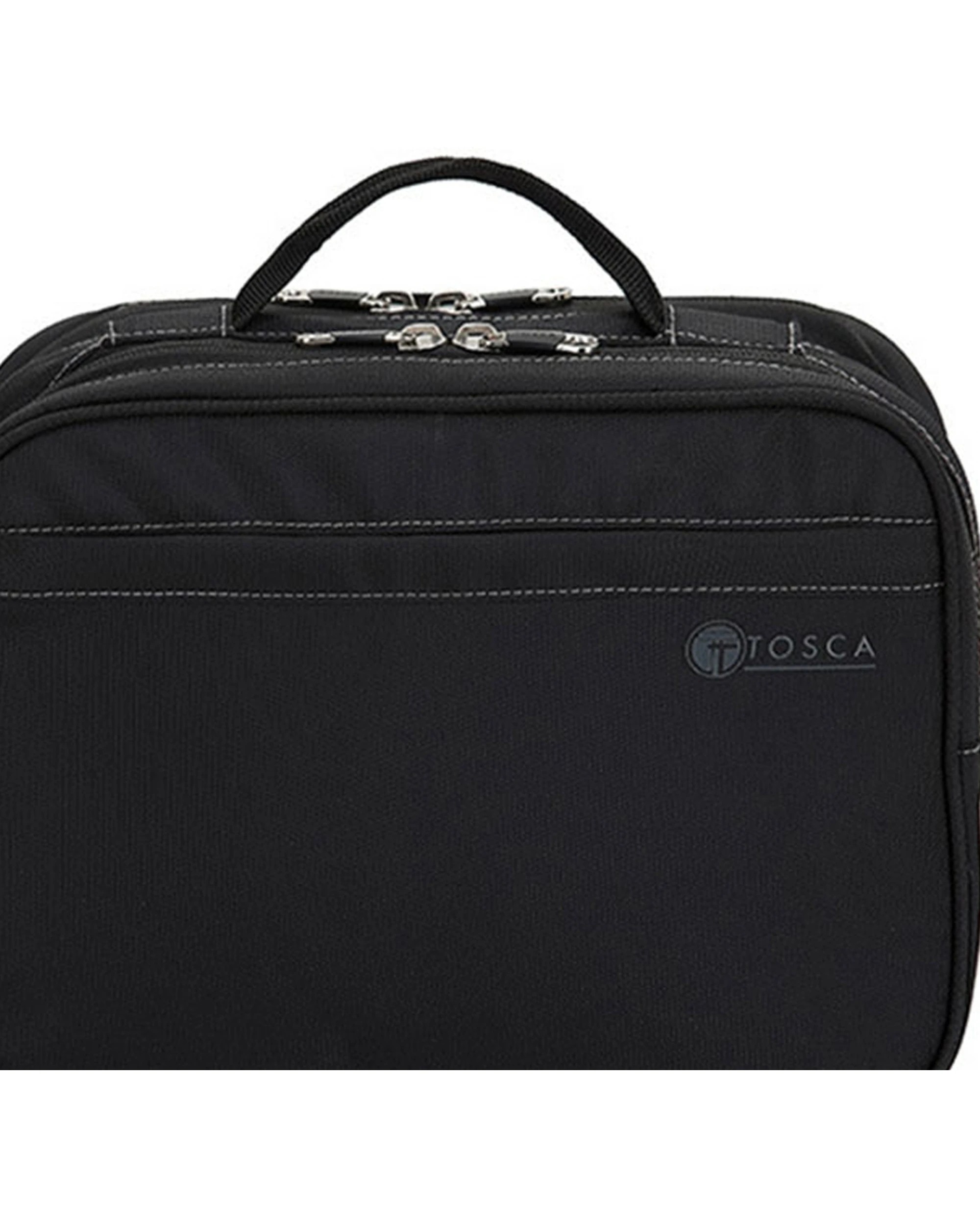 2 Tosca Deluxe Toiletry Travel Organiser Bag 13 - Black, 2 of 2