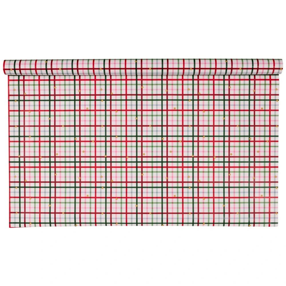 3 Officeworks Christmas Wrapping Paper Roll 3Pk Festive Friends, 3 of 4