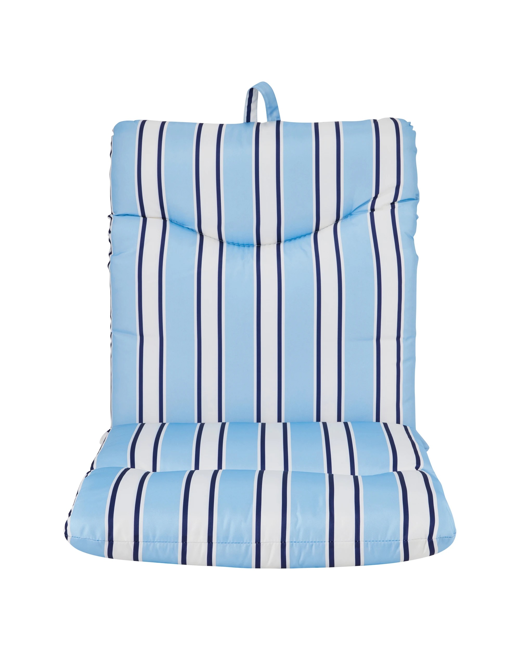 2 Highback Stripe Outdoor Cushion, 2 of 8