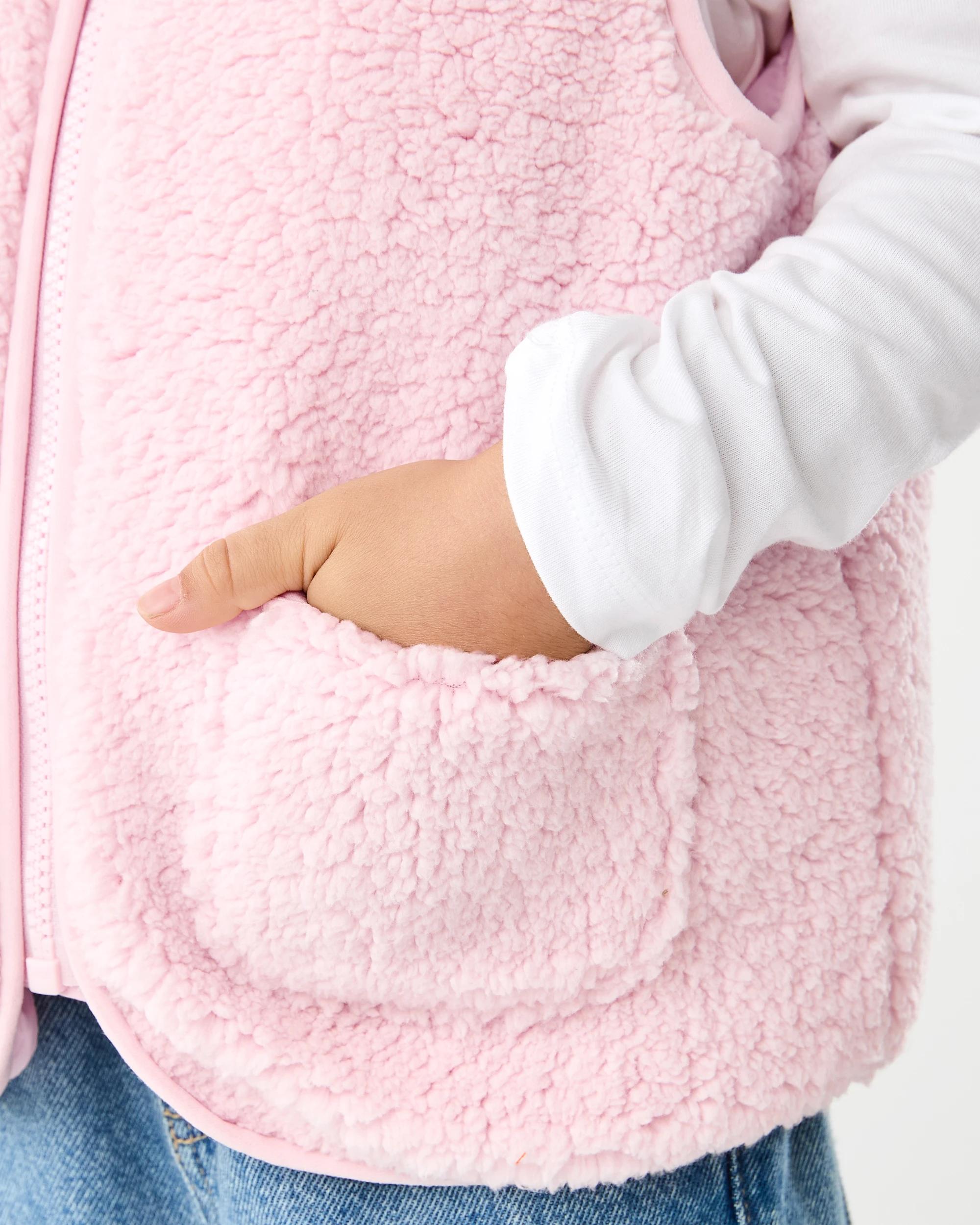 5 Teddy Vest Pnk Chalk, 5 of 8