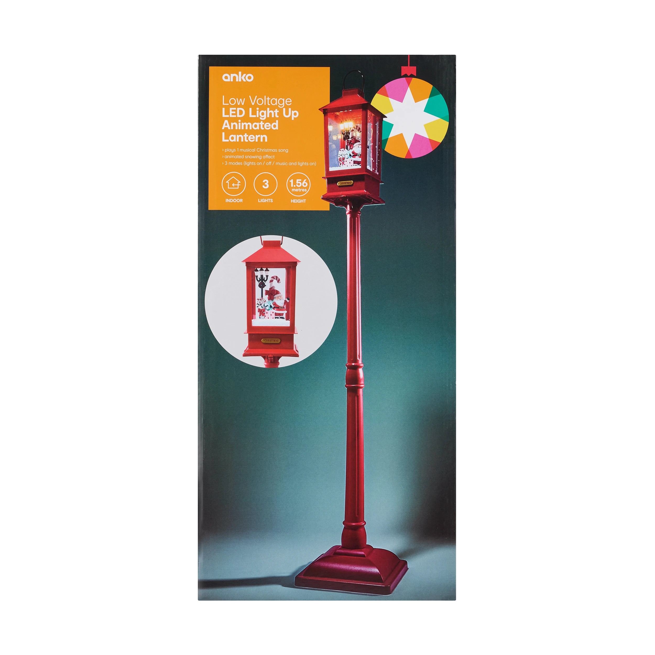 9 Low Voltage LED Light Up Animated Lantern, 9 of 10