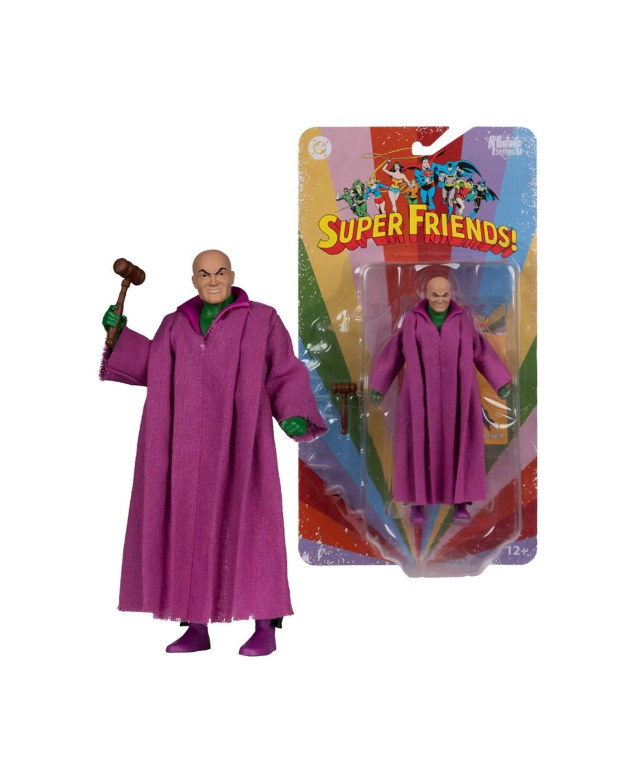 1 DC Comics - Super Friends - Judge Luthor Retro Figure, 1 of 5