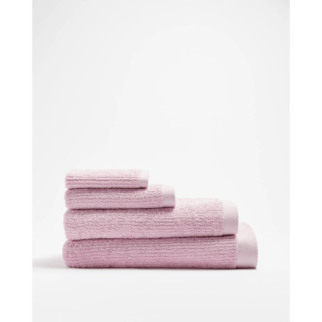 3 Target Australian Cotton Ribbed Bath Towel - Piper
 - Purple, 3 of 3