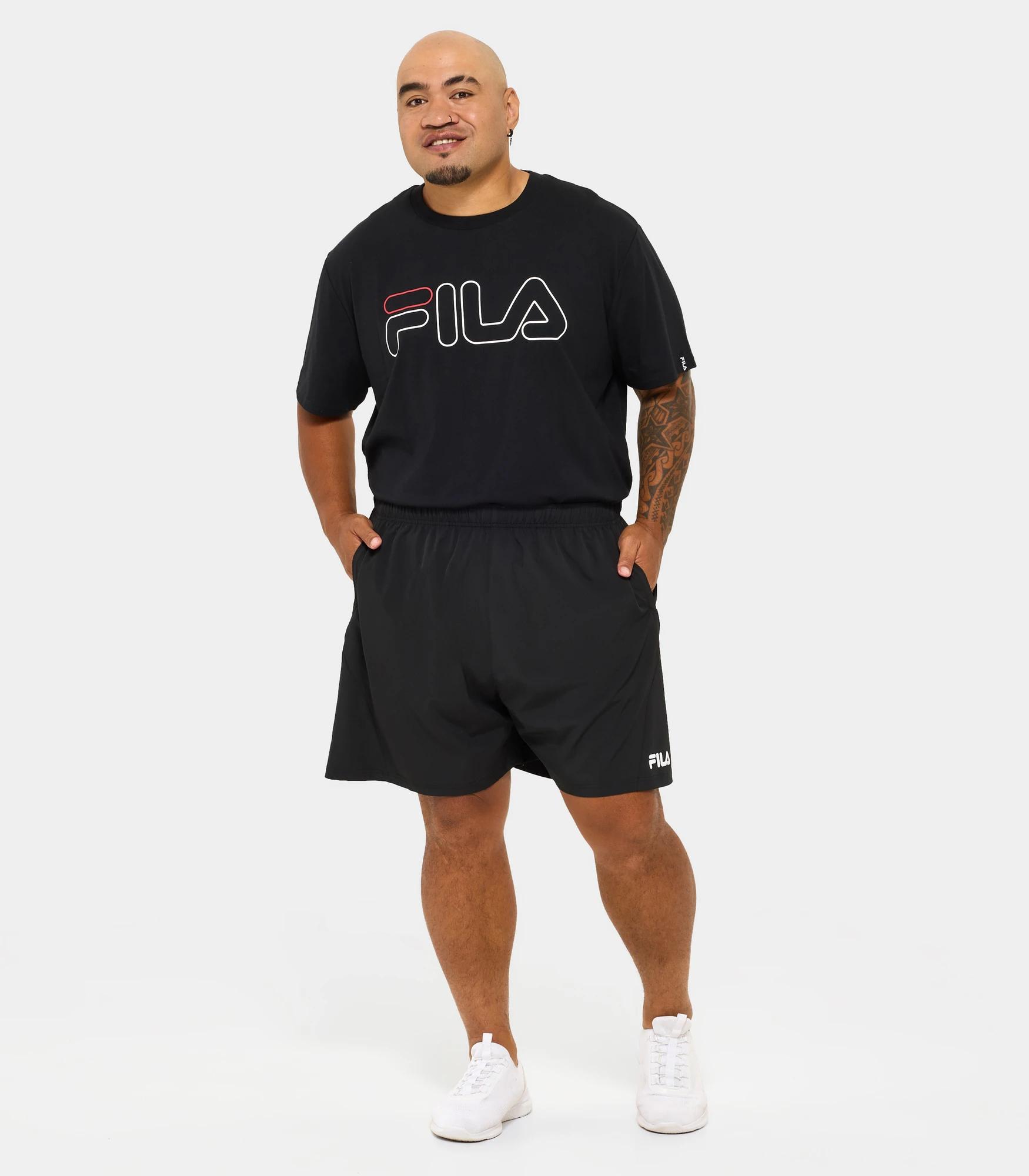 2 Fila Plus Judd Shorts BLACK, 2 of 5