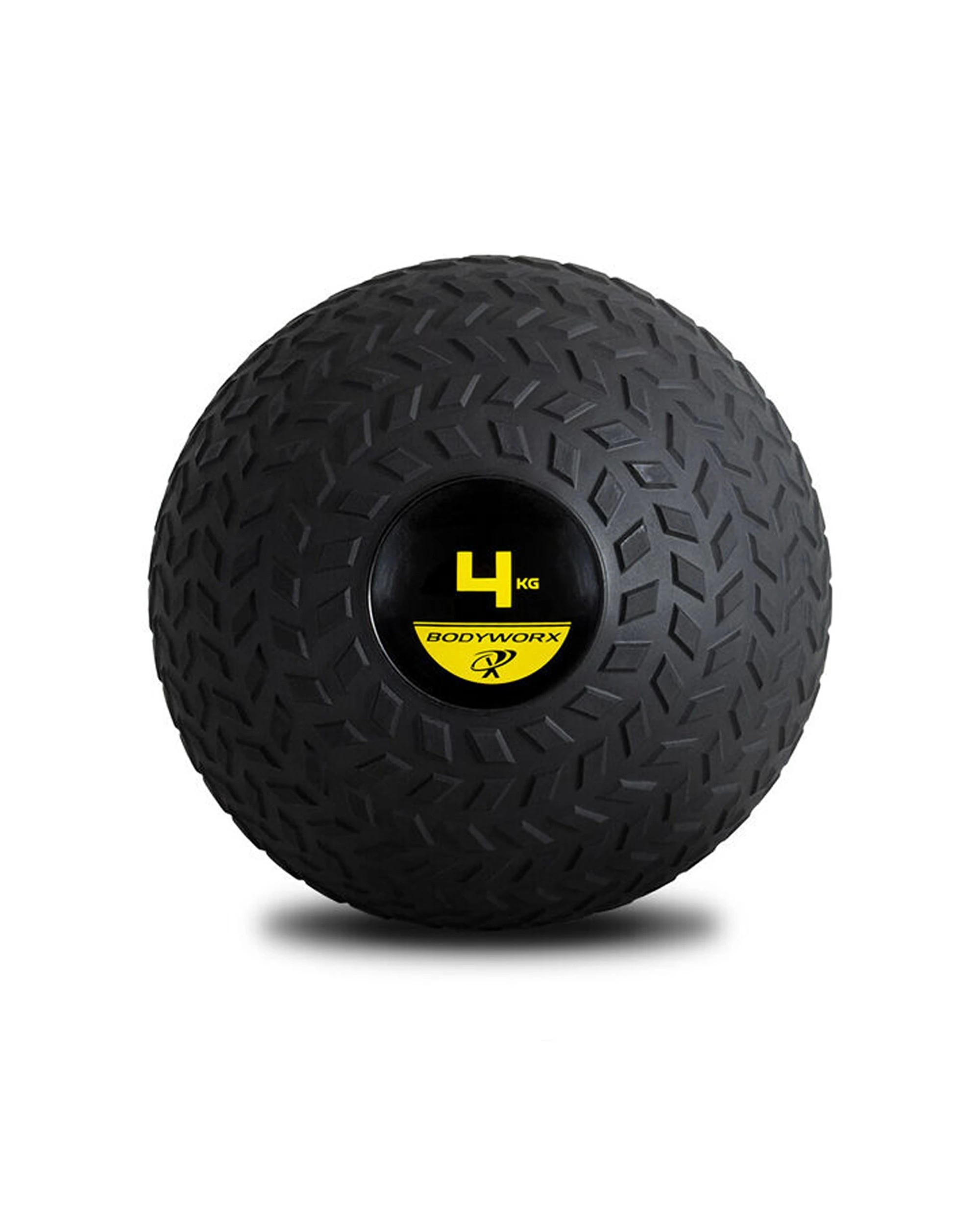1 Bodyworx Slam Ball 4kg Home Gym Training Exercise PVC And Sand Endurance - Black, 1 of 1