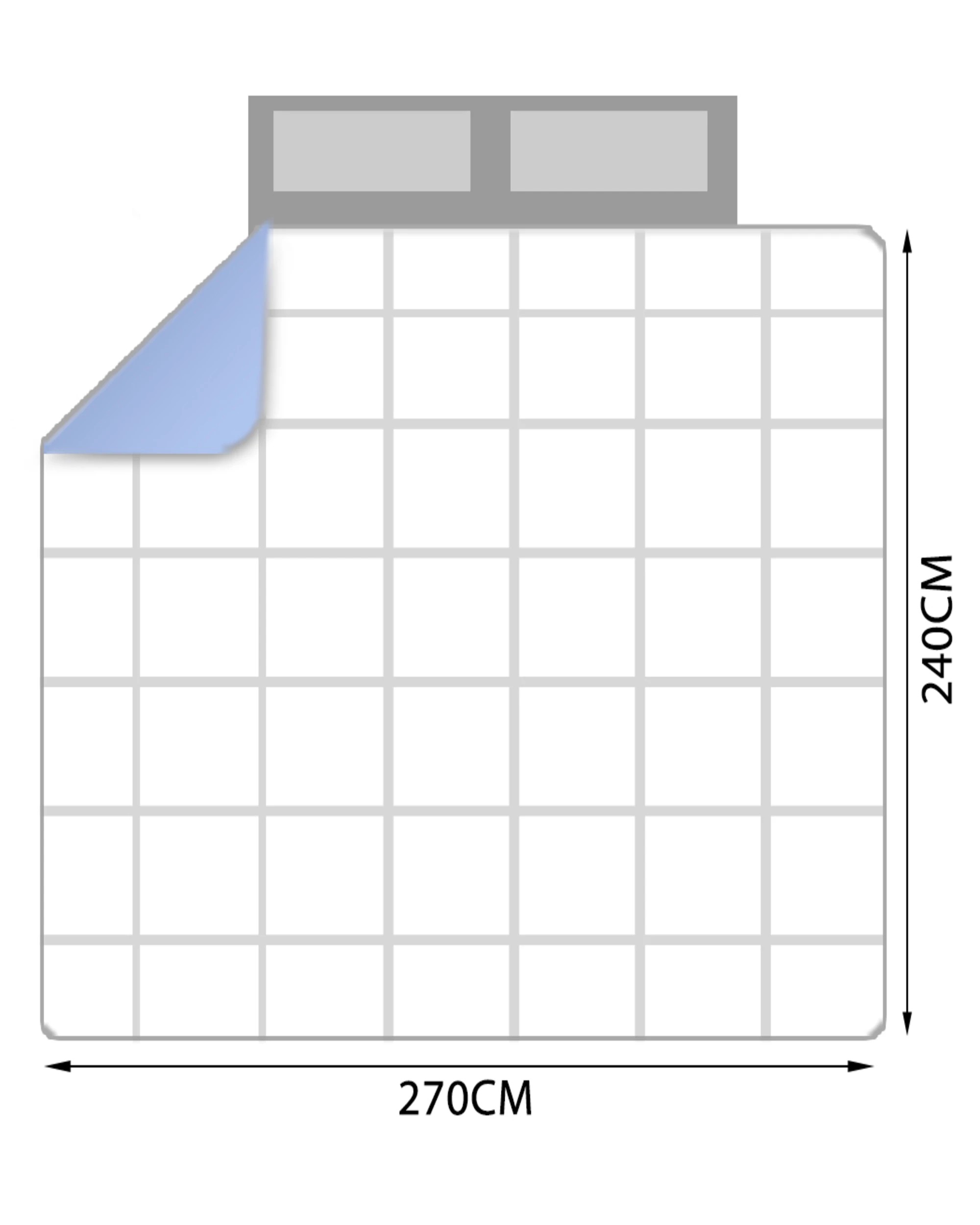 6 Dreamz 200 Gsm Summer Bamboo Quilt  - Super King Bed, 6 of 6