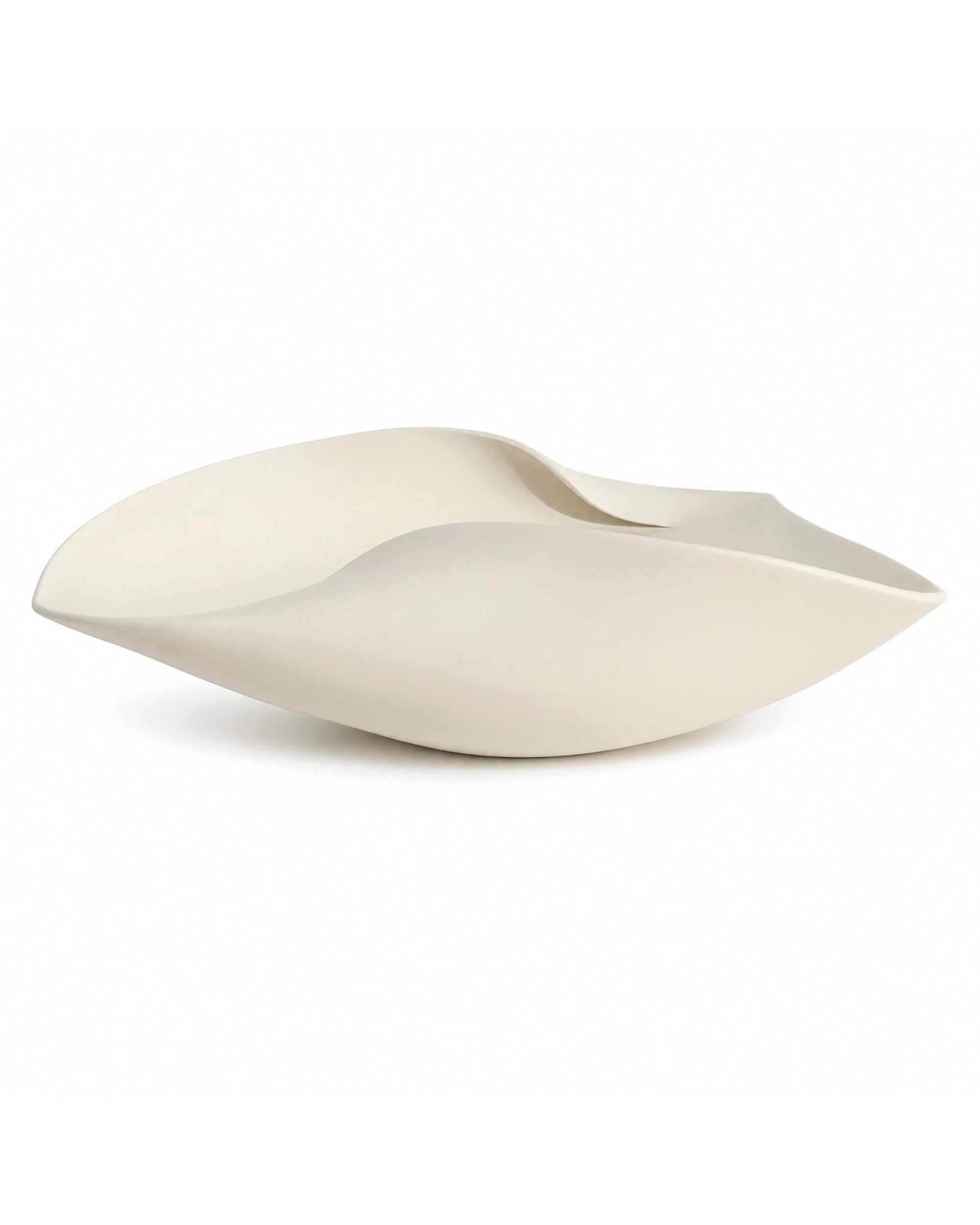1 One Six Eight London Mira Sculptural Centrepiece - 48cm - White, 1 of 2