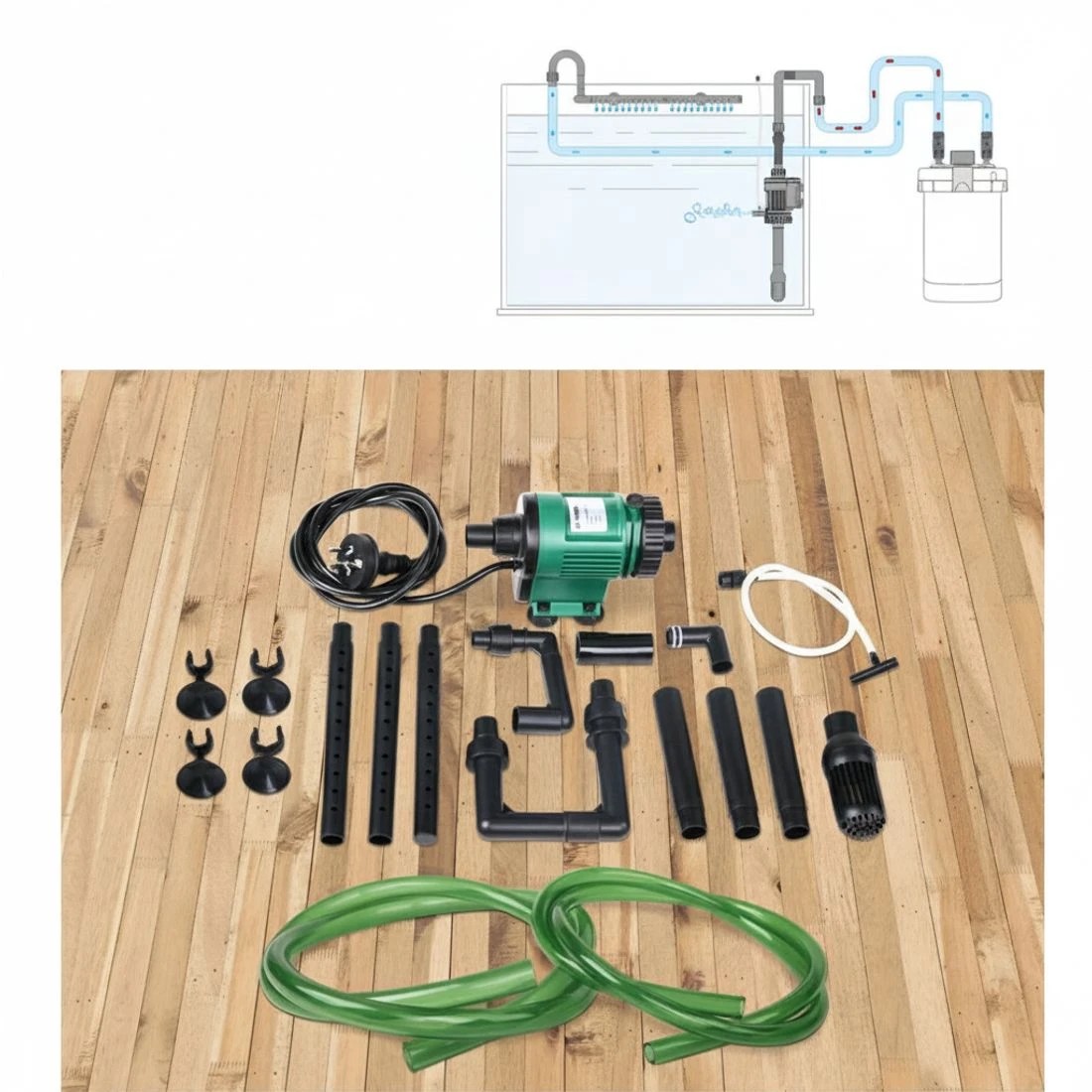 7 Giantz Aquarium Filter Fish Tank External Canister Water Pump - Multi, 7 of 7