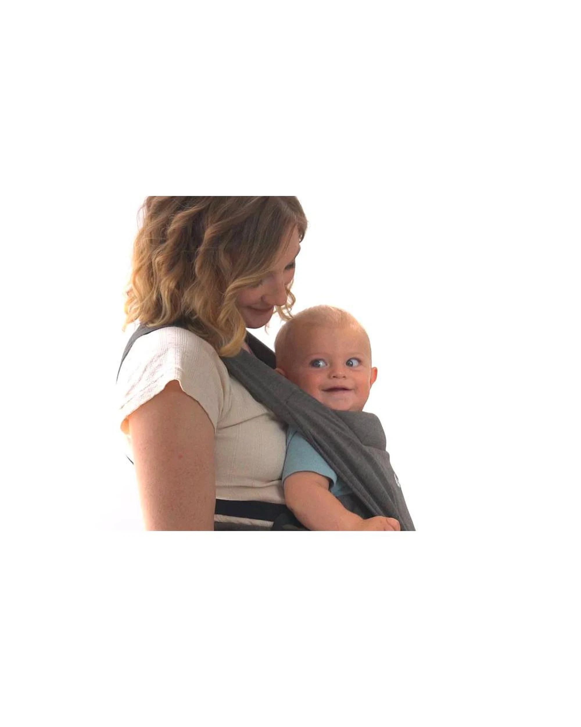 2 Ergobaby Embrace Cozy Newborn Baby Carrier  Heather Grey, 2 of 6