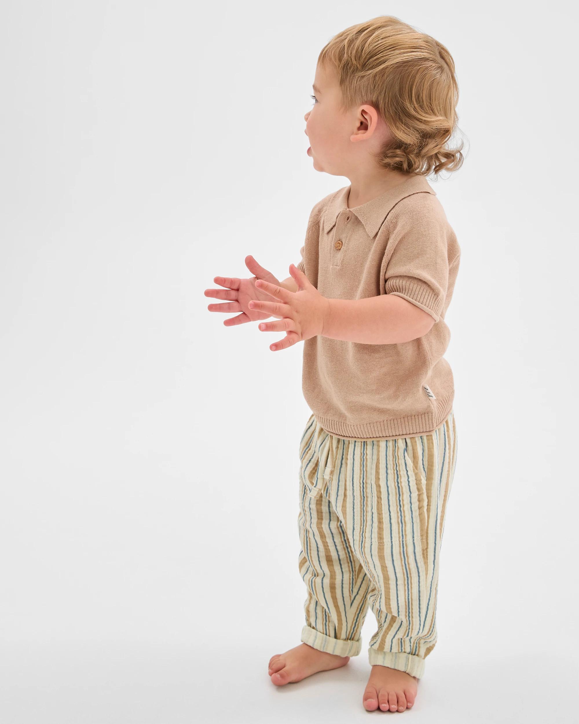 2 Target Baby Muslin Pants NEUTRAL, 2 of 5