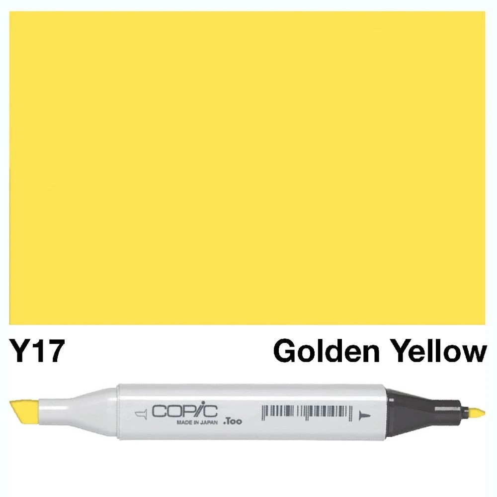 3 Copic Classic Original Dual Nib Marker Y17 Golden Yellow, 3 of 3