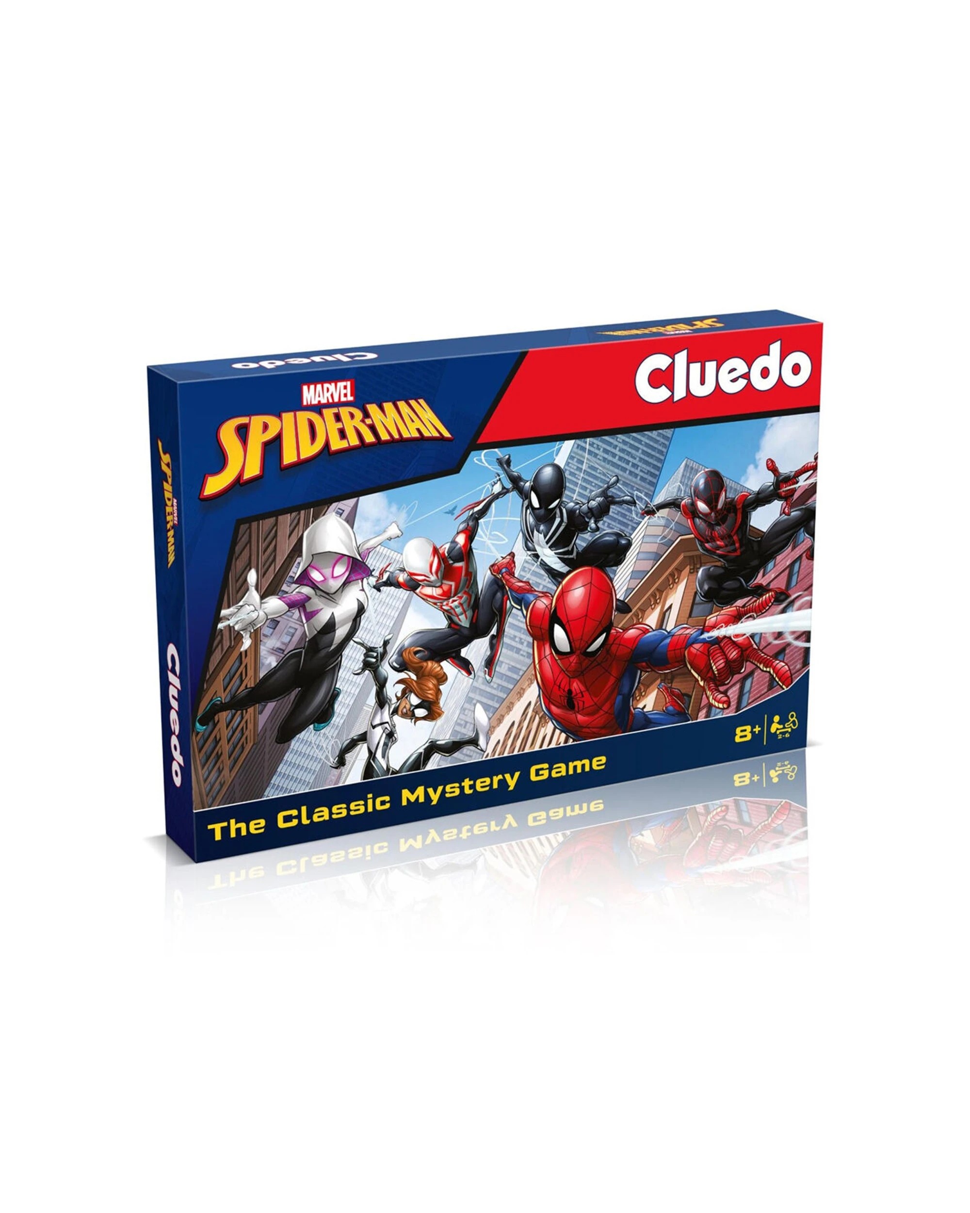 1 CLUEDO Spiderman Kids Children Classic Mystery Board Game - Multi, 1 of 4