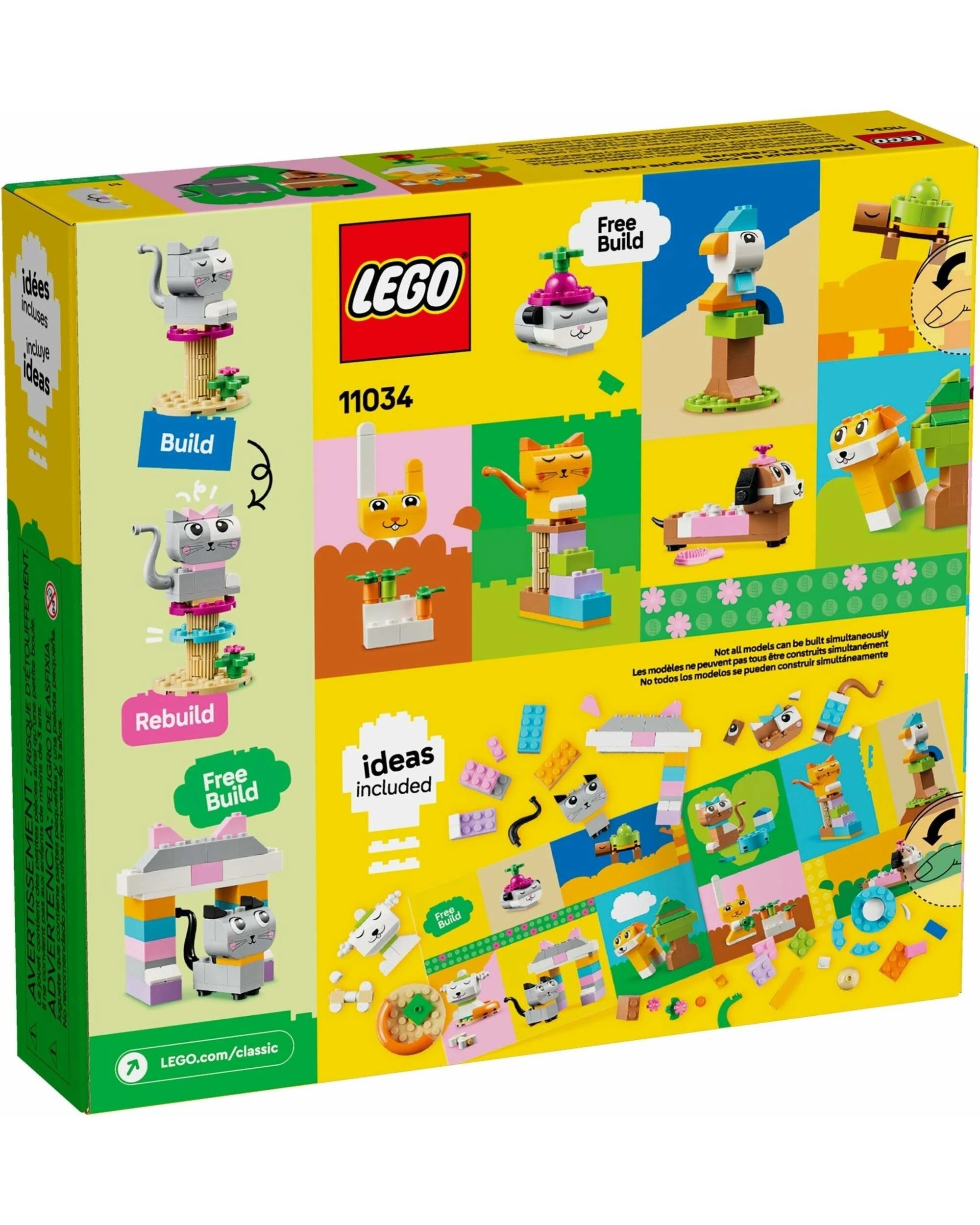 2 LEGO LEGO Classic Series 11034 Creative Pets, 2 of 3
