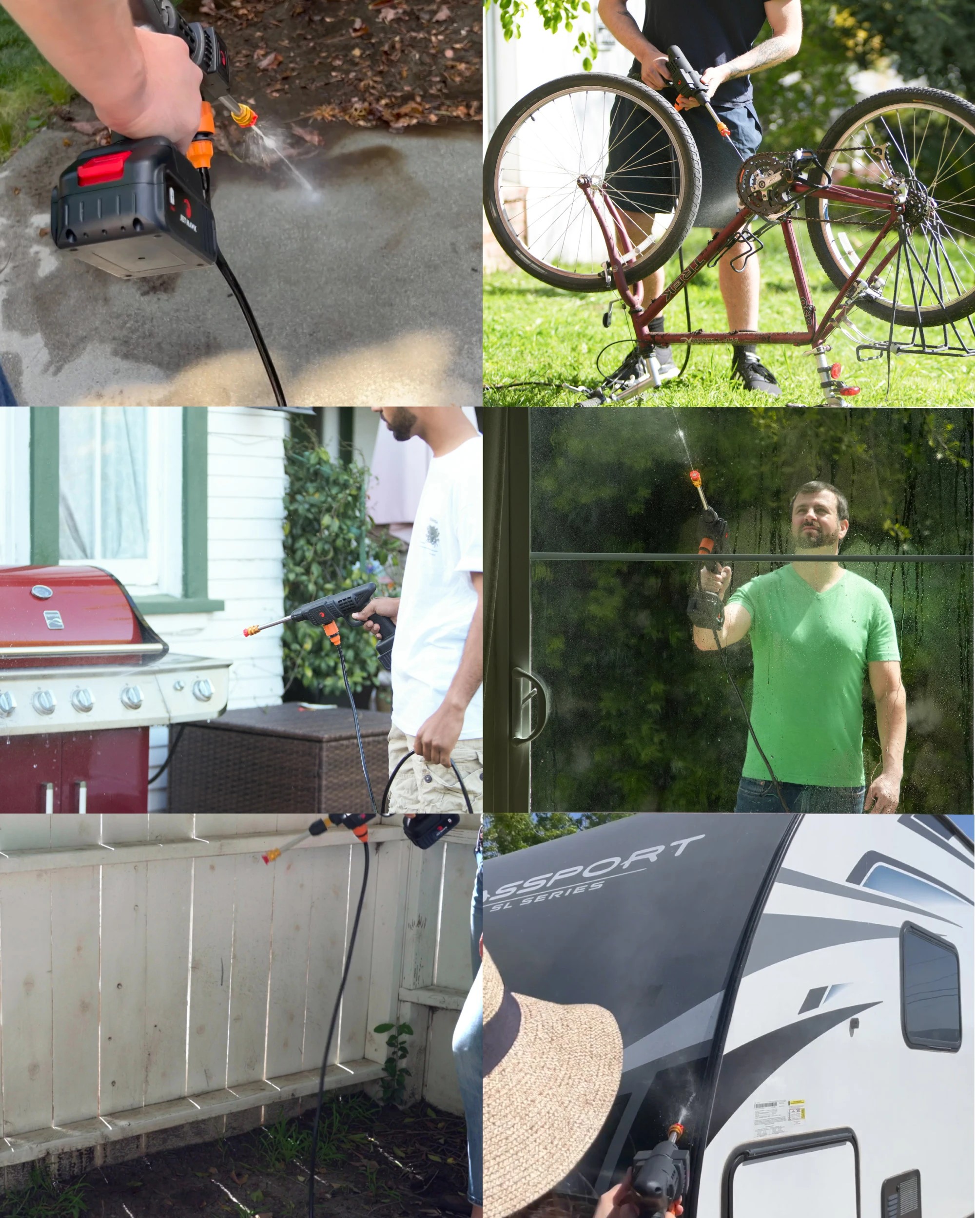 4 Global Shop Direct Jet Hawk Powerful Portable Hand-Held Pressure Washer, 4 of 6