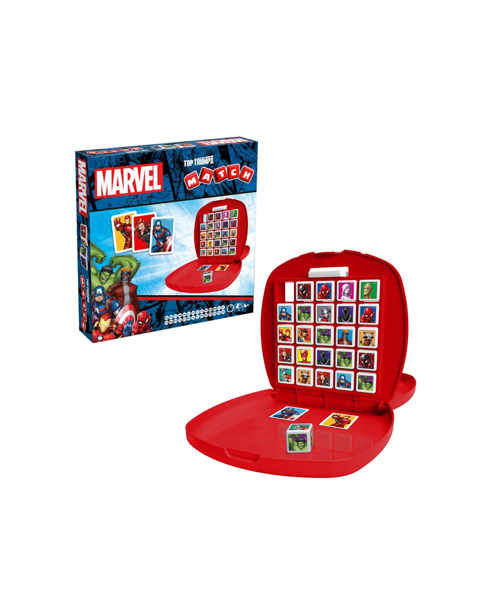 6 TOP TRUMPS Marvel Universe Edition 2025 Refresh Match Card Game - Multi, 6 of 7