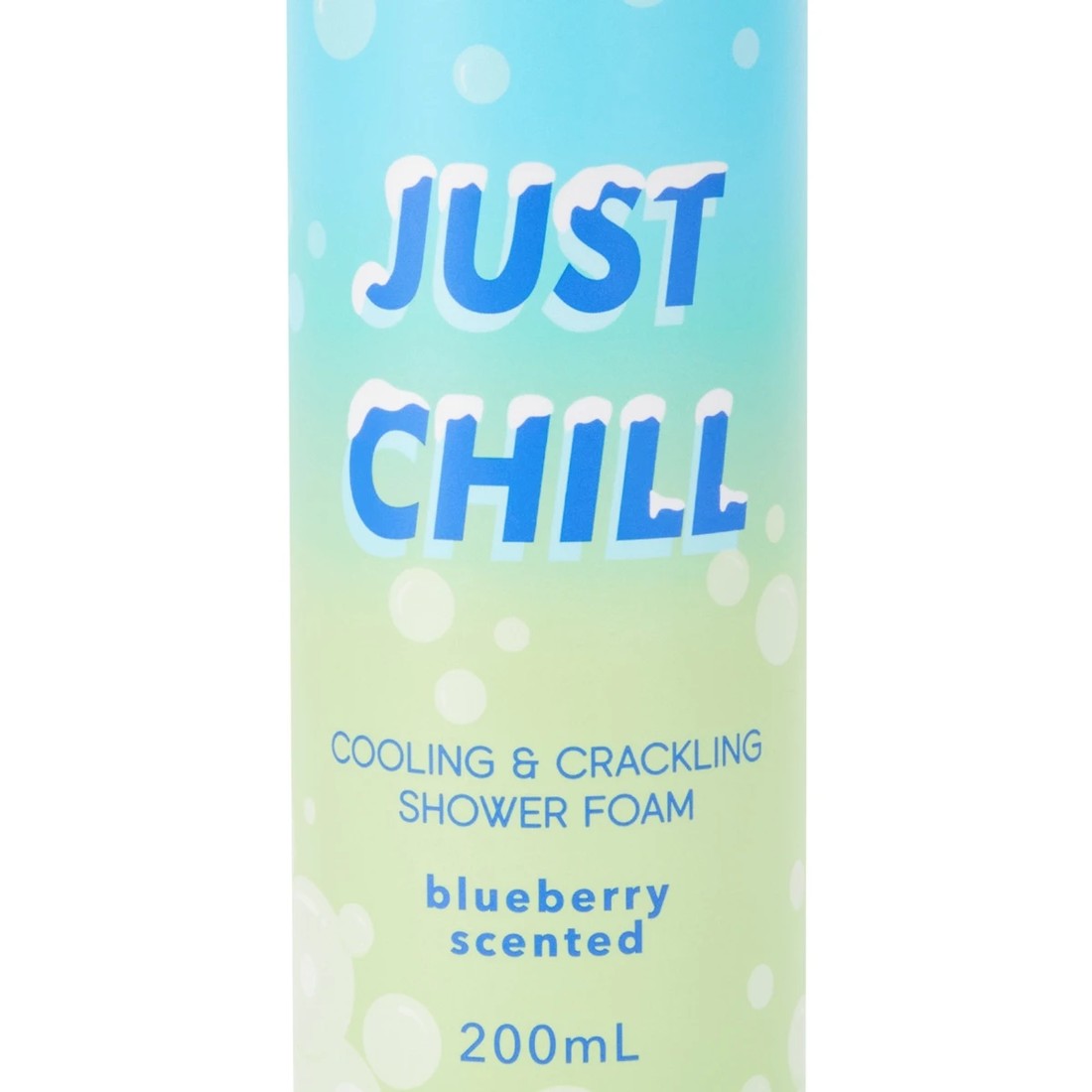 4 OXX Bodycare Just Chill Cooling and Crackling Shower Foam 200ml - Blueberry Scented, 4 of 6