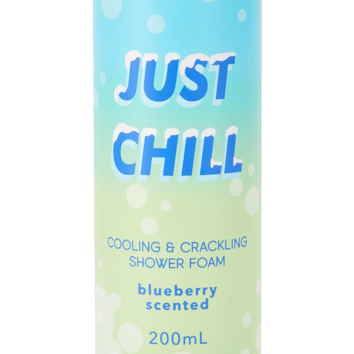 4 OXX Bodycare Just Chill Cooling and Crackling Shower Foam 200ml - Blueberry Scented, 4 of 6