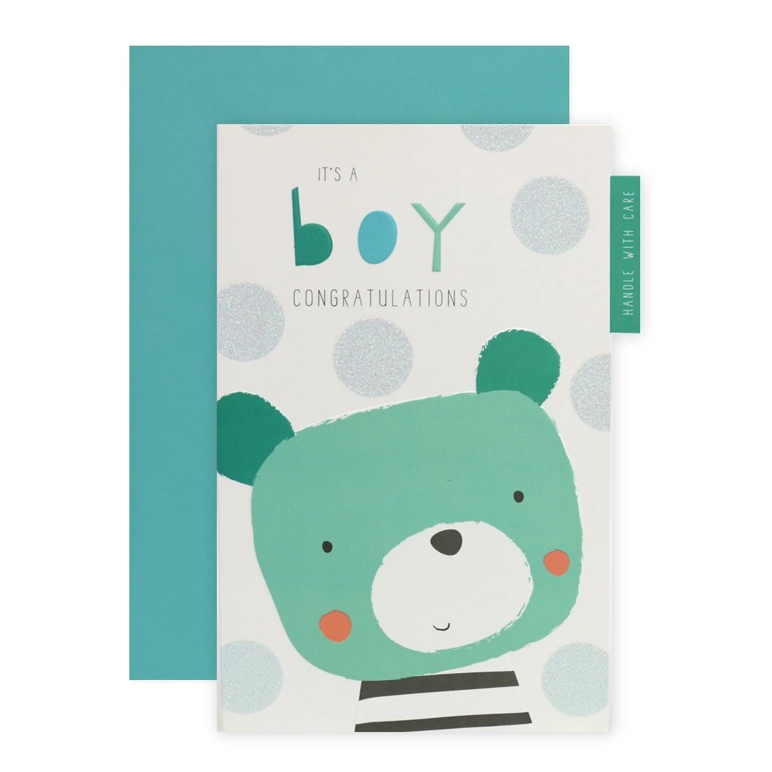 1 Connections from Hallmark New Arrival Baby Card - It's A Boy!, 1 of 3