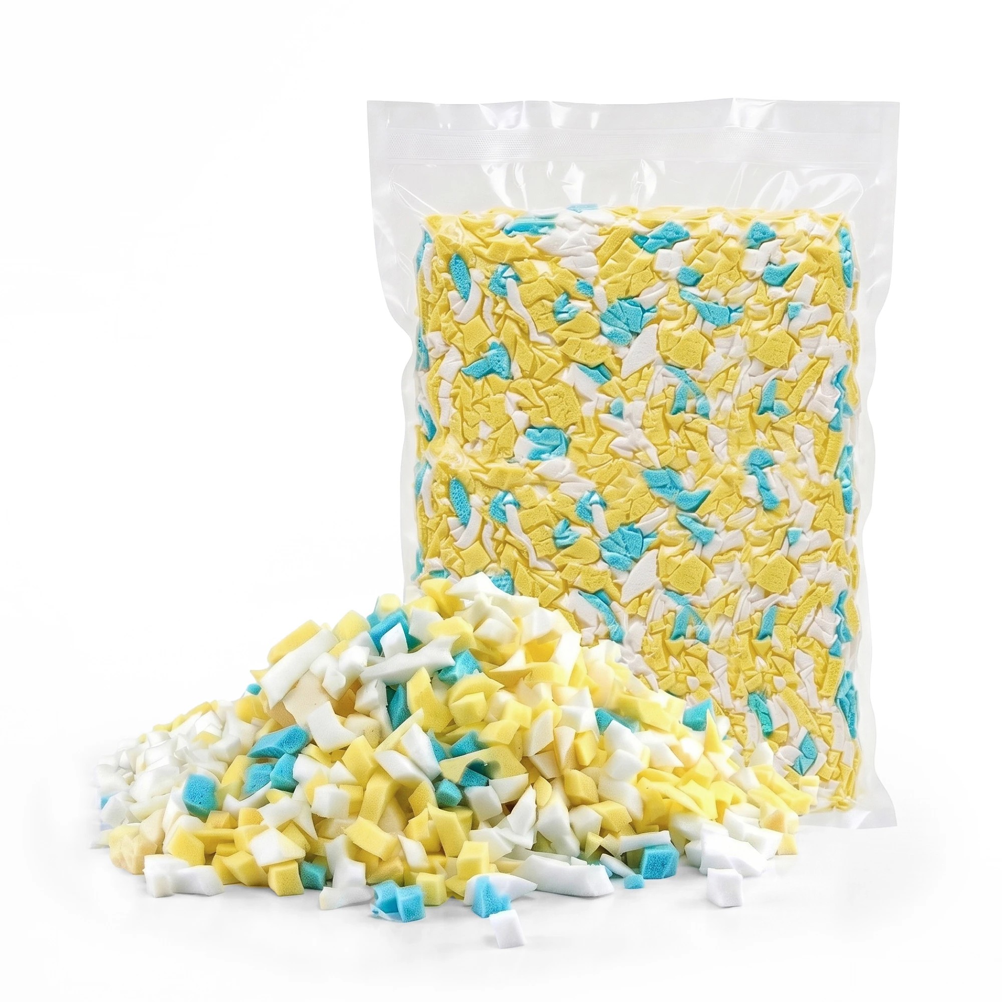 1 Artiss 5lbs (2.2KG) Bean Bag Filler Shredded Memory Foam Filling High Density - Multi, 1 of 8