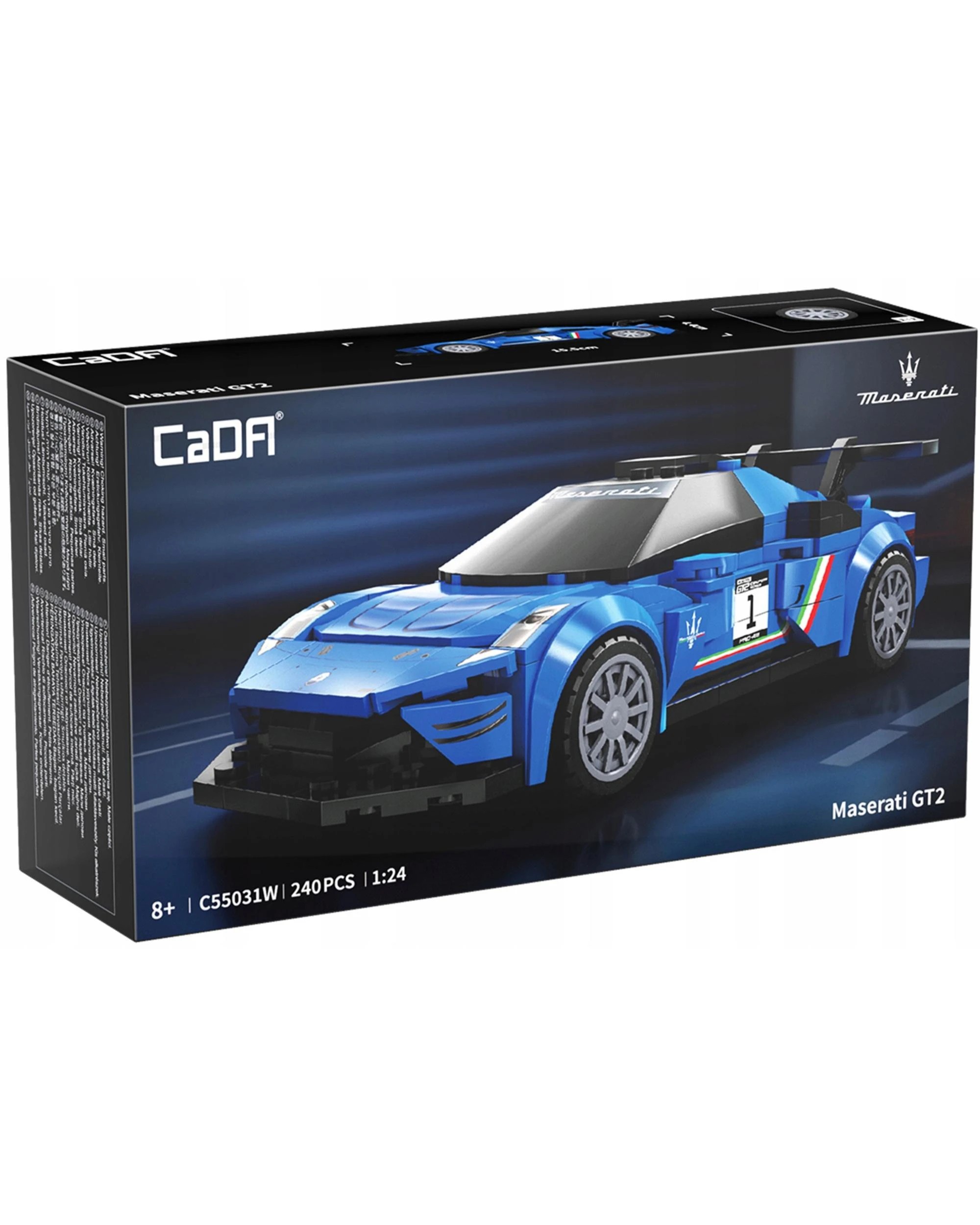 6 CaDa Maserati MC20 1:24 Scale Building Kit - 240pc, 6 of 7