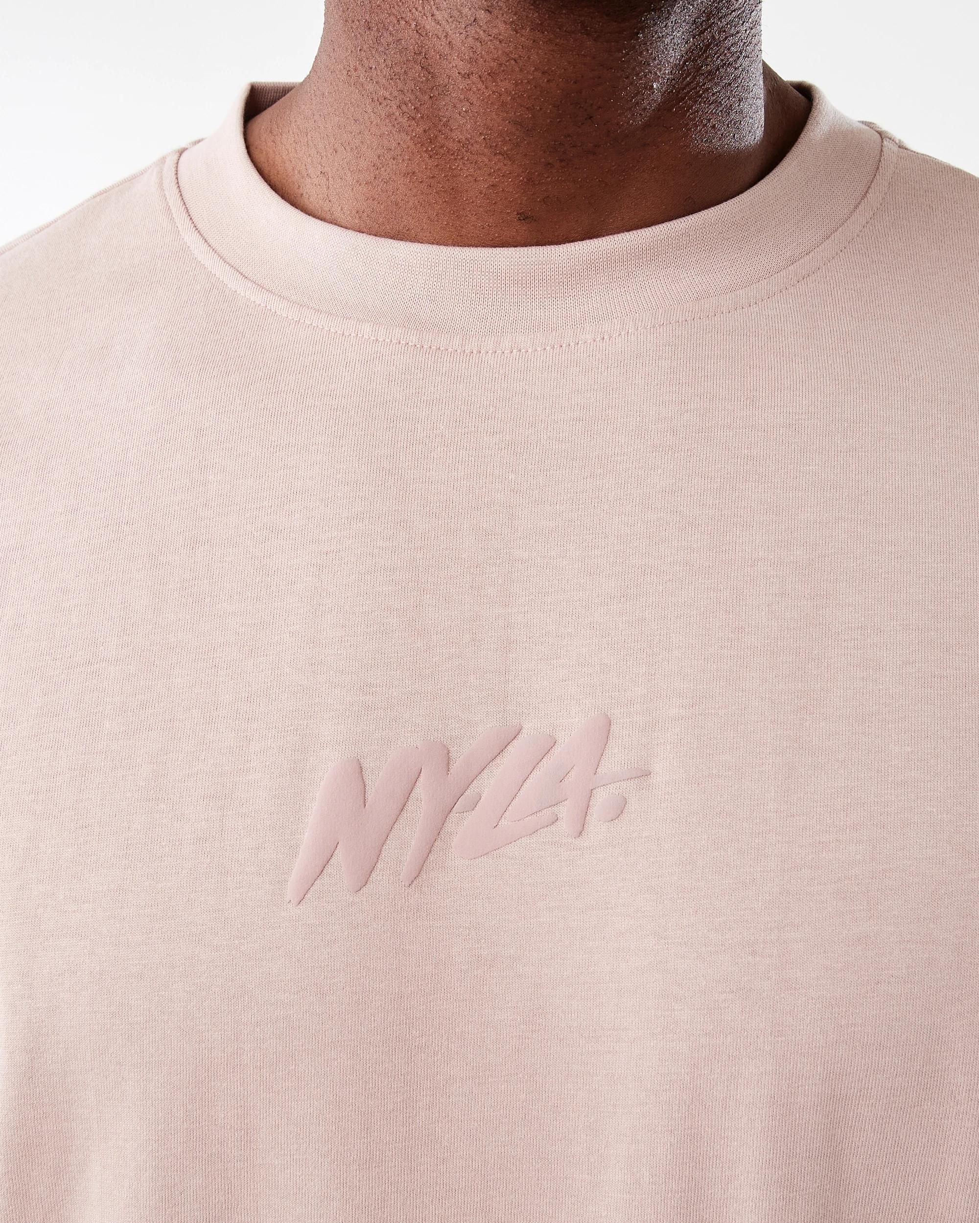 5 Pastel Print T-shirt Pnk Straw, 5 of 6