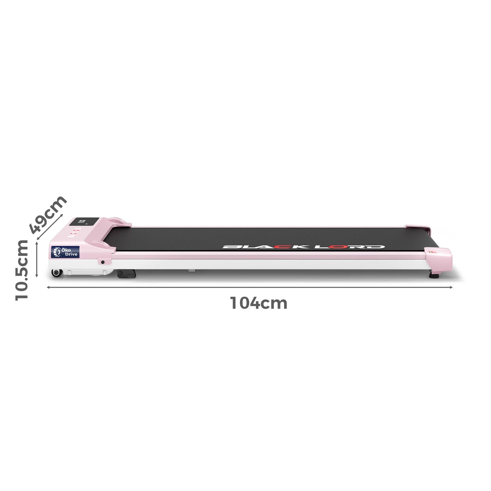 10 Black Lord Treadmill Electric Walking Pad Under Desk Home Gym Incline - Pink, 10 of 10