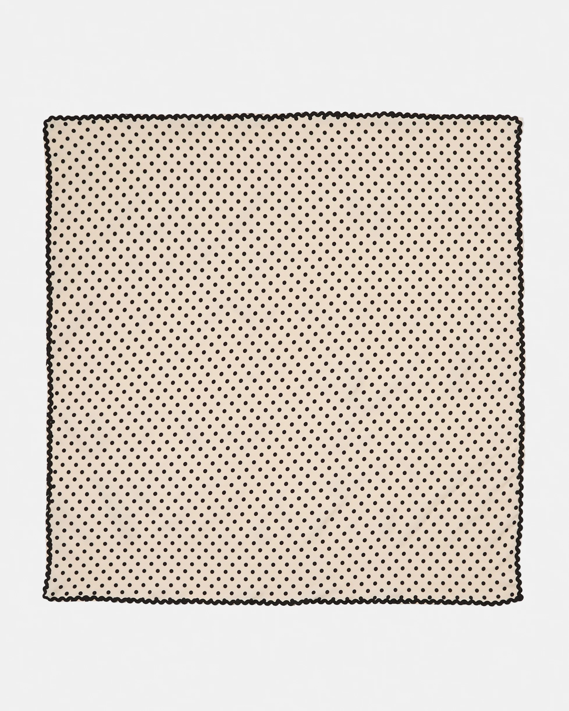 2 Polka Hair Scarf - Cream, 2 of 4