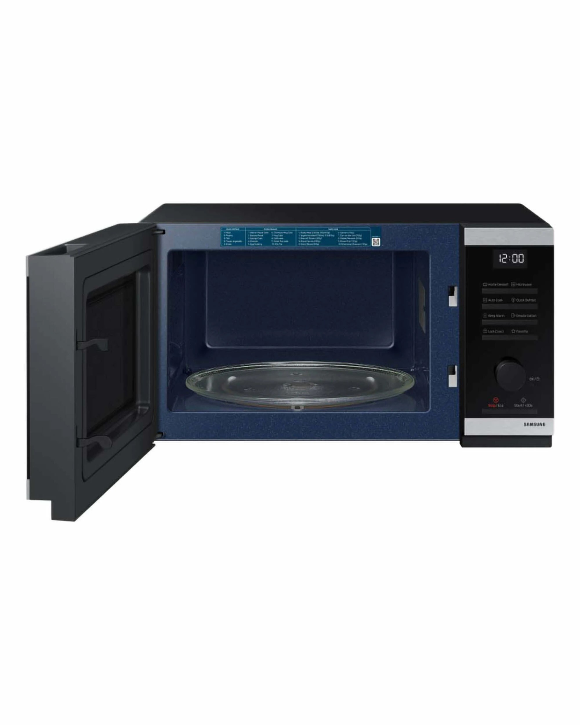 2 Samsung 23L Microwave Tact & Dial - BLACK, 2 of 5