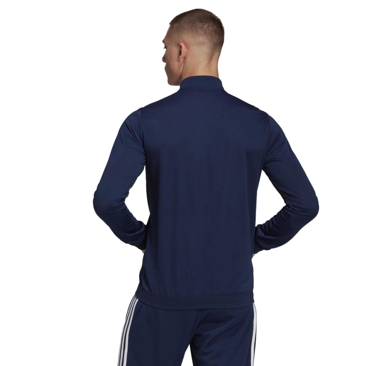 2 Adidas Mens Entrada 22 Track Top Navy/White Football Jacket NAVY, 2 of 6