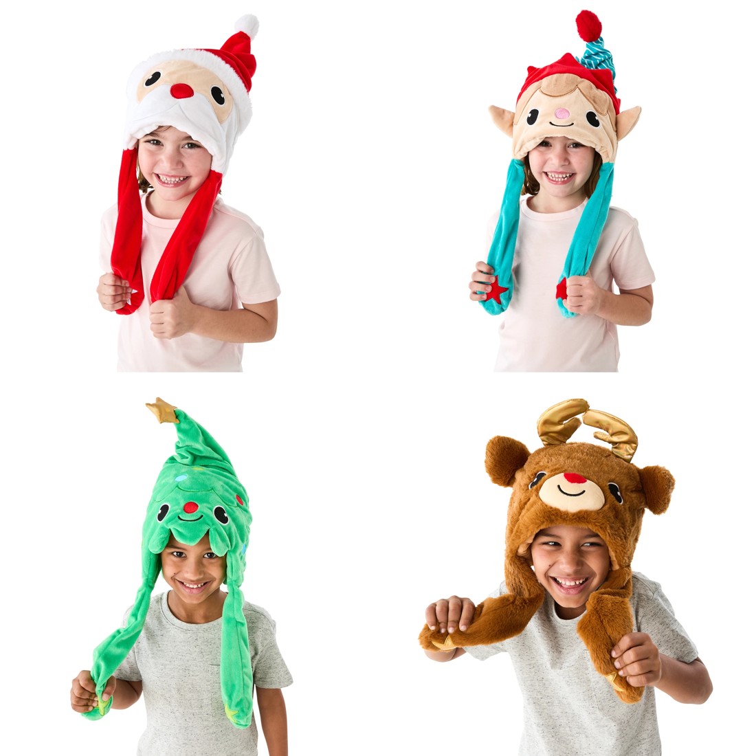 4 Christmas Flappy Ears Hat - Assorted, 4 of 10
