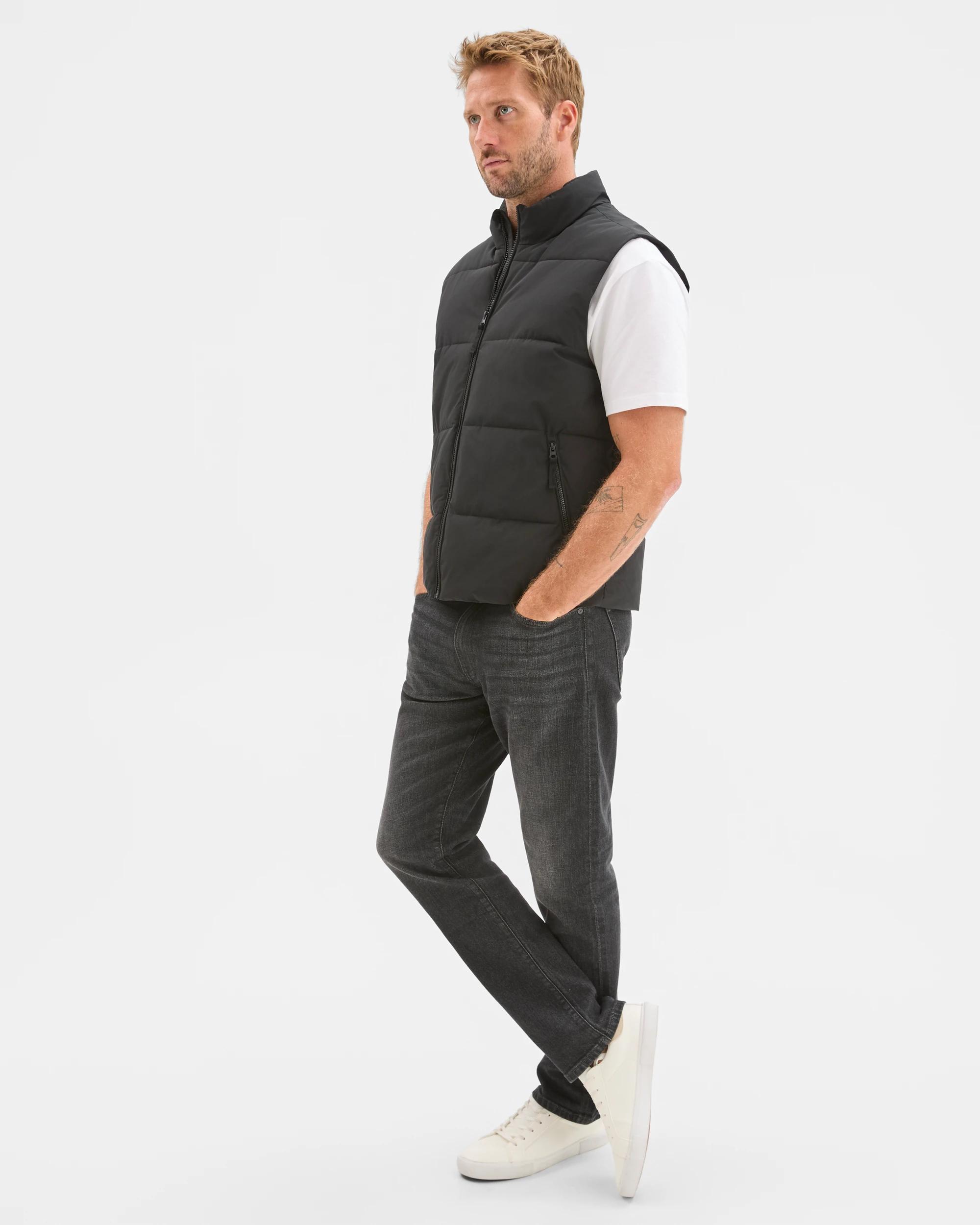 3 Target Man Core Puffer Vest BLACK, 3 of 6
