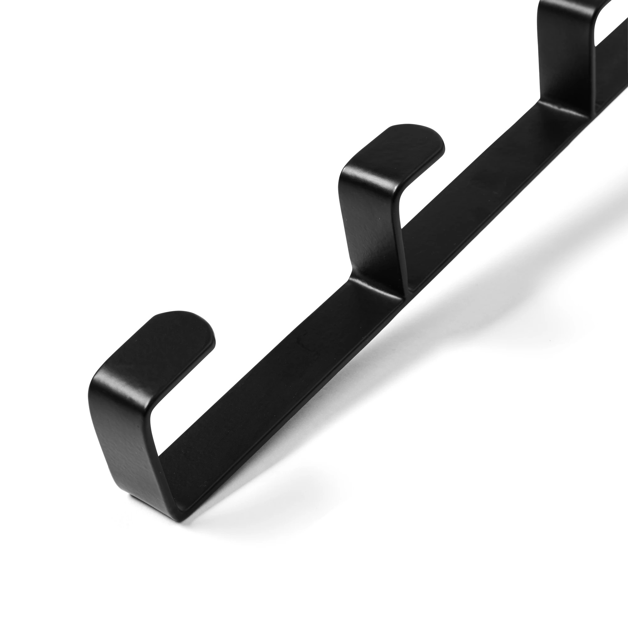 4 Over the Door Vertical Hook - Black, 4 of 5