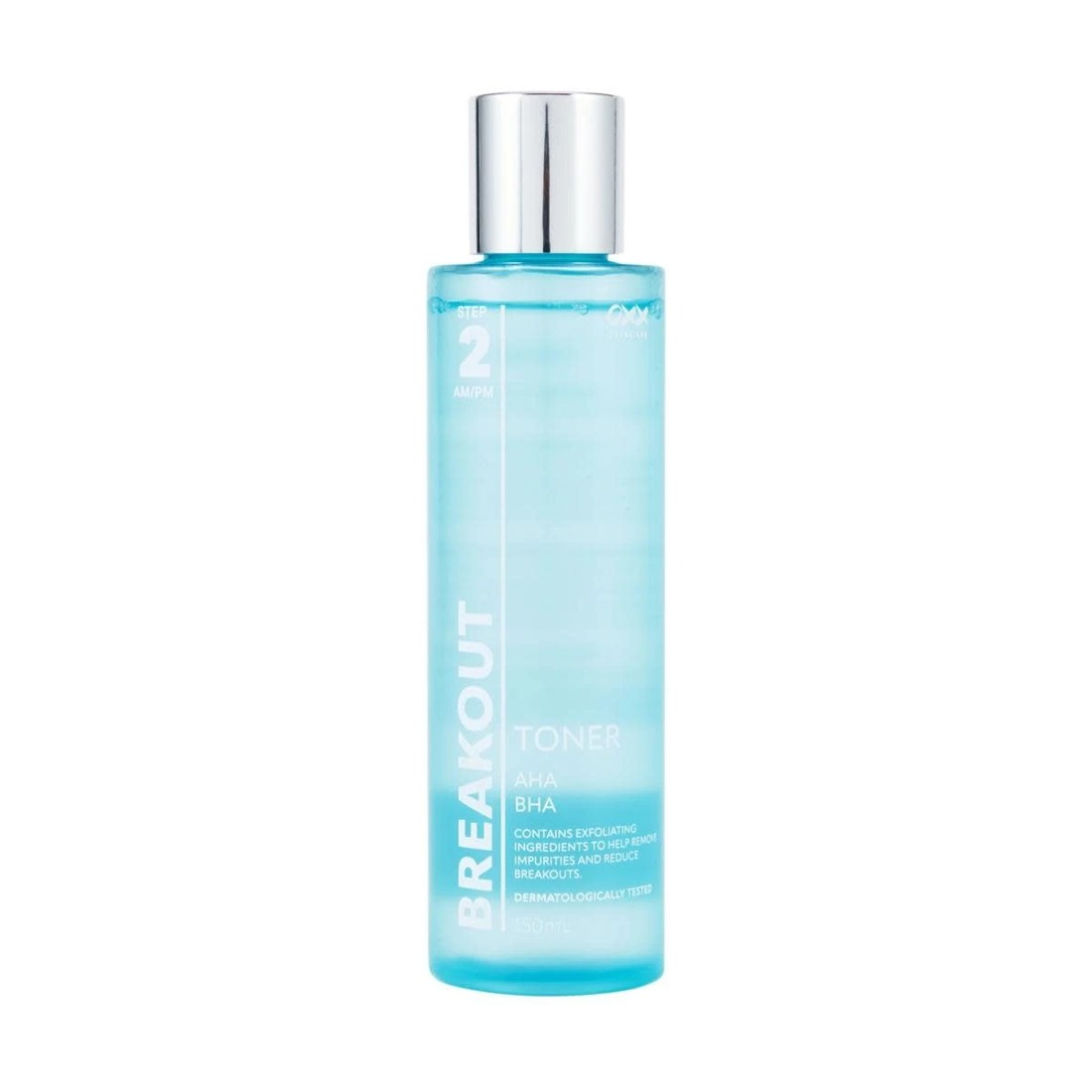 1 OXX Skincare Step 2 AM/PM Breakout Toner 150ml - AHA and BHA, 1 of 4