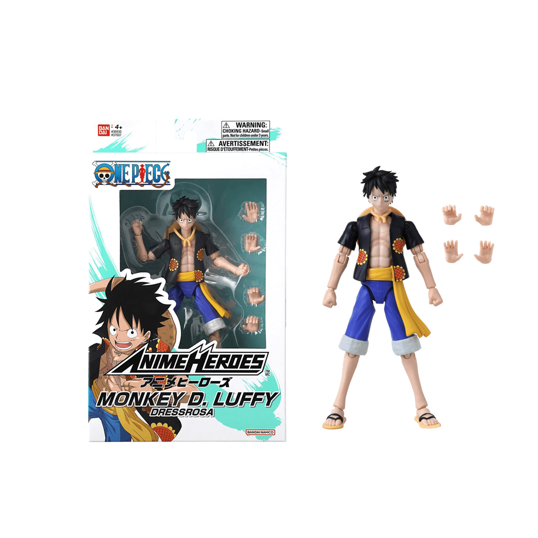 3 Anime Heroes One Piece Figurine - Assorted, 3 of 7