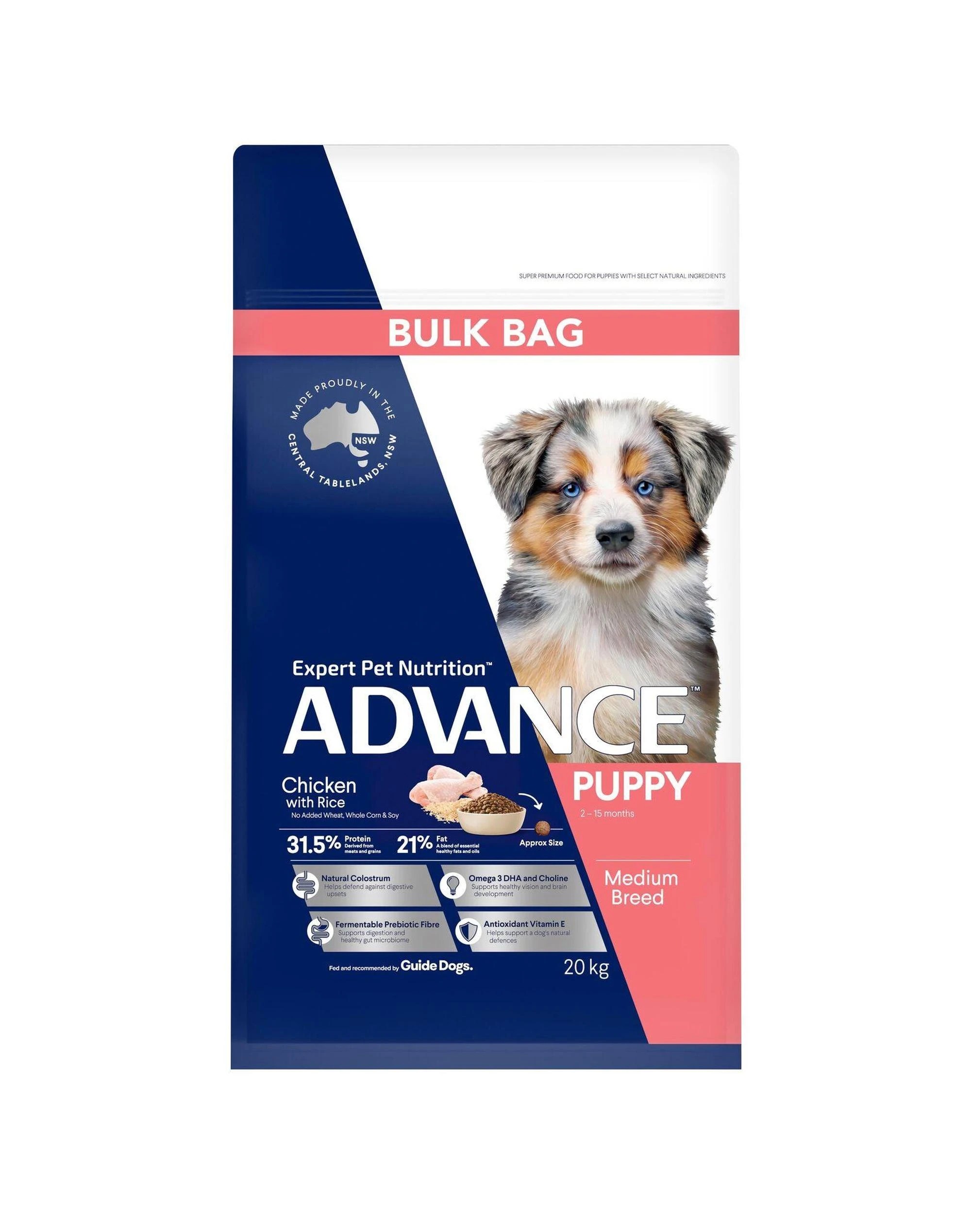 10 Advance Puppy Growth Medium Breed Dry Dog Food Chicken w/ Rice 3kg, 10 of 10