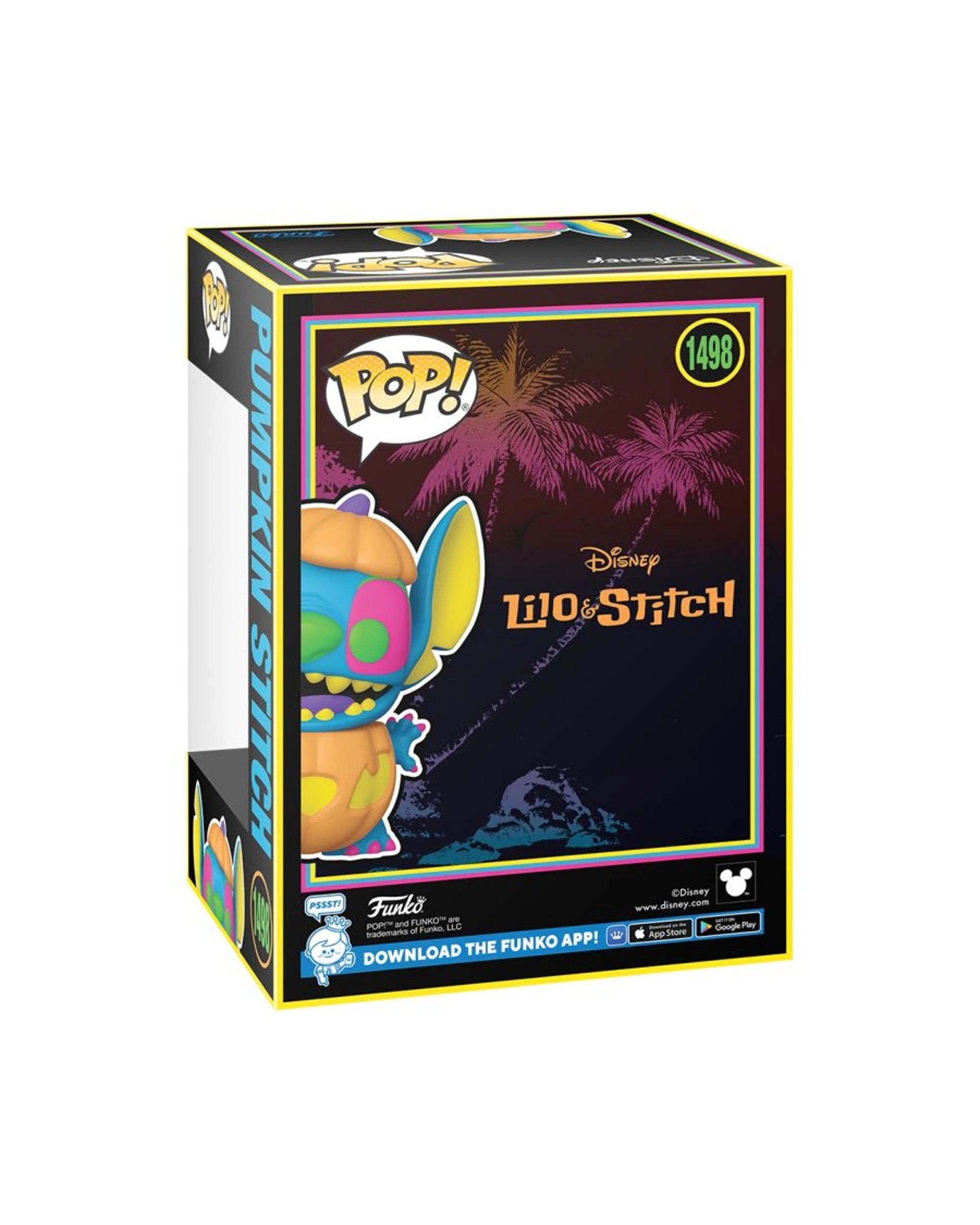 4 Lilo and Stitch Pumpkin Stitch Blacklight Funko POP! Vinyl, 4 of 4