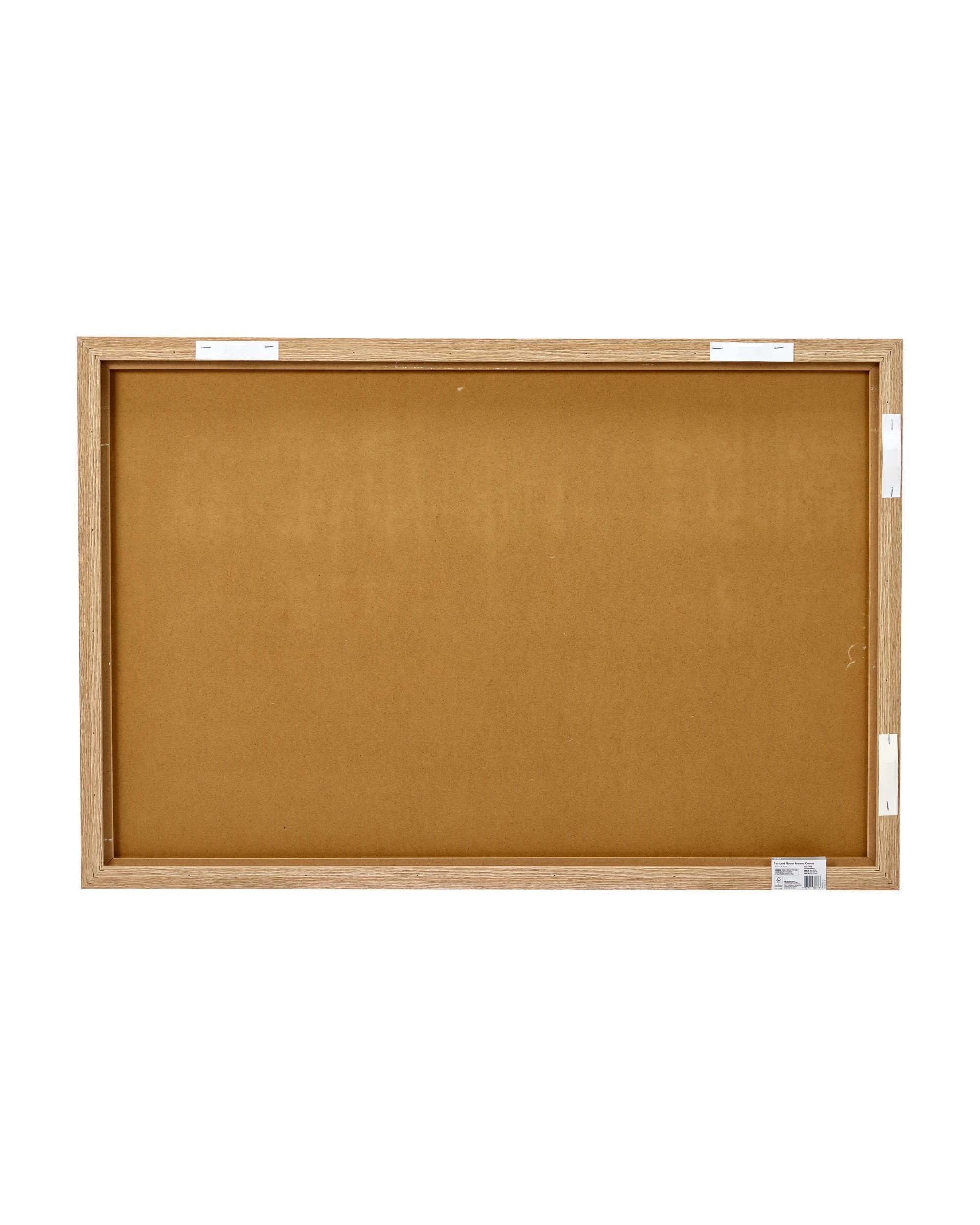 5 Textured Flower Framed Canvas - 60cm x 90cm, 5 of 5