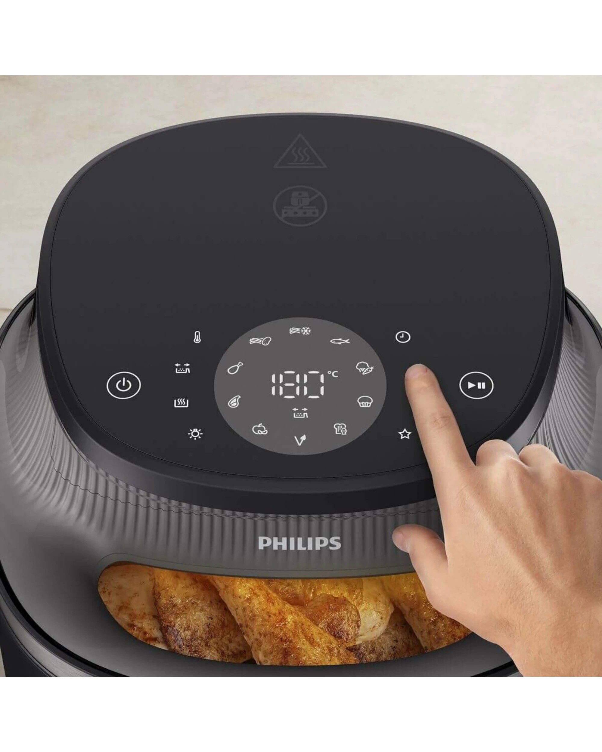 4 Philips 3000 Series 7.2L XXL Airfryer Black, 4 of 5