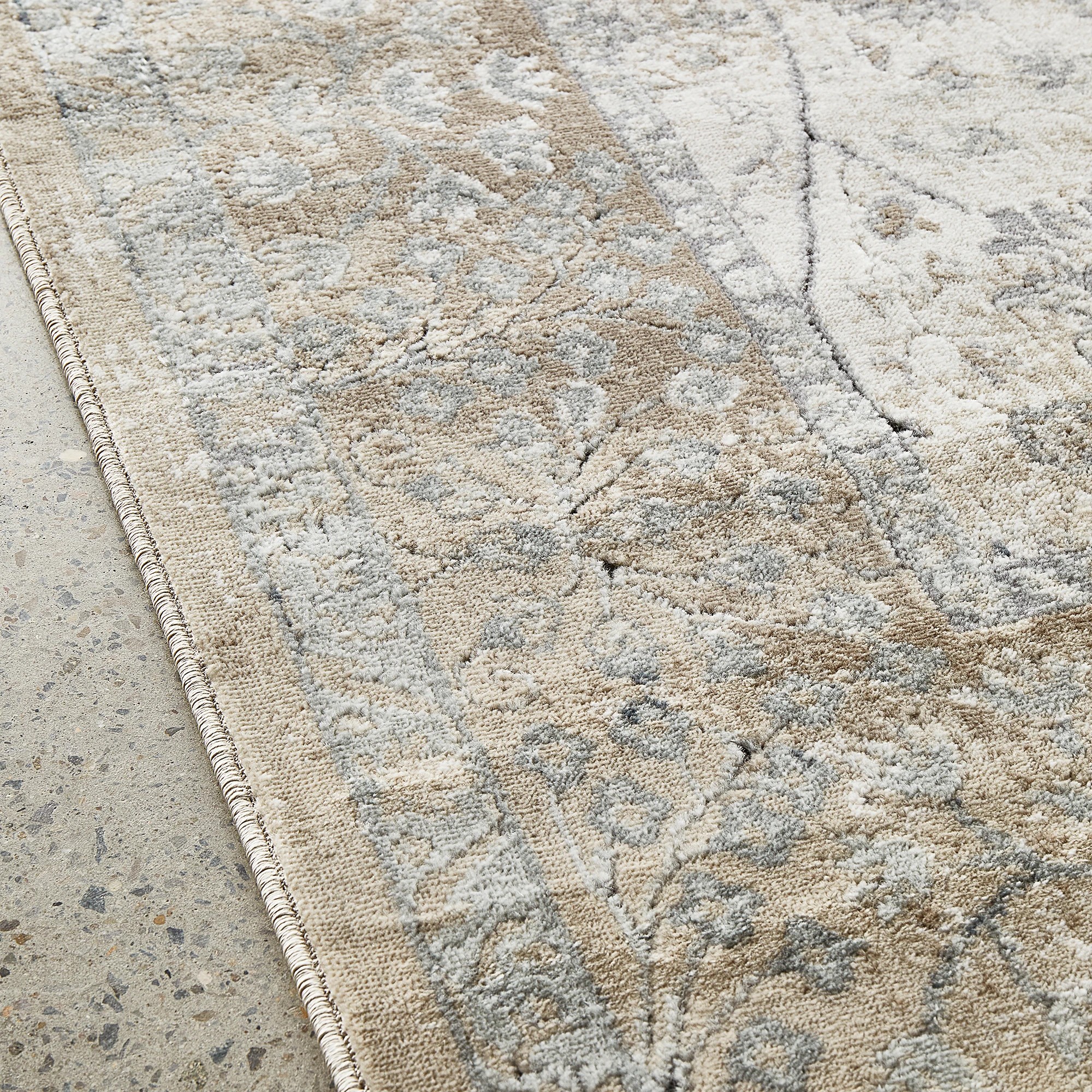 6 Common Ground Rugs Serendipity 830 400x300cm - Extra Extra Large Floor Rug - Grey, 6 of 7
